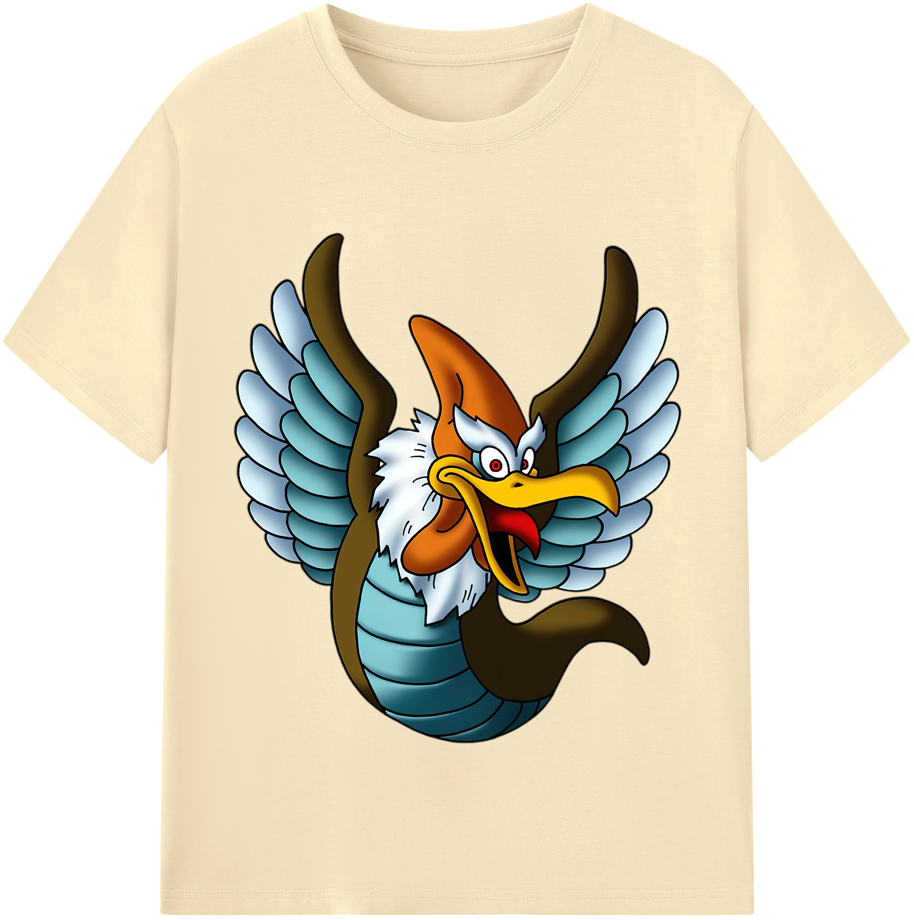 （画像用） ドラゴンクエスト Doragon Kuesuto Dragon Quest 綿100％半袖Tシャツ（フロントプリント）