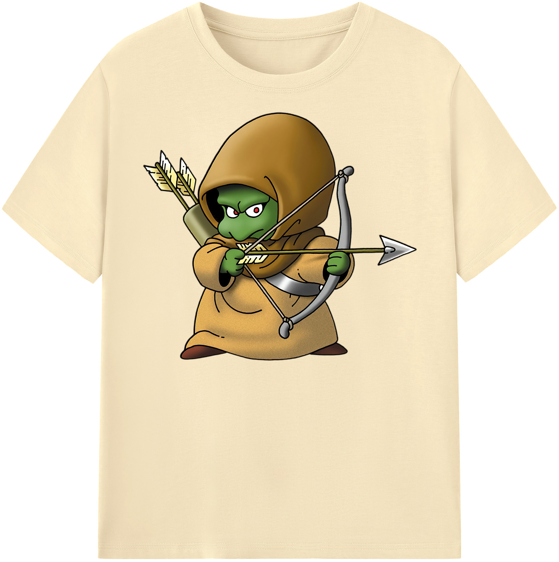 （画像用） ドラゴンクエスト Doragon Kuesuto Dragon Quest 綿100％半袖Tシャツ（フロントプリント）