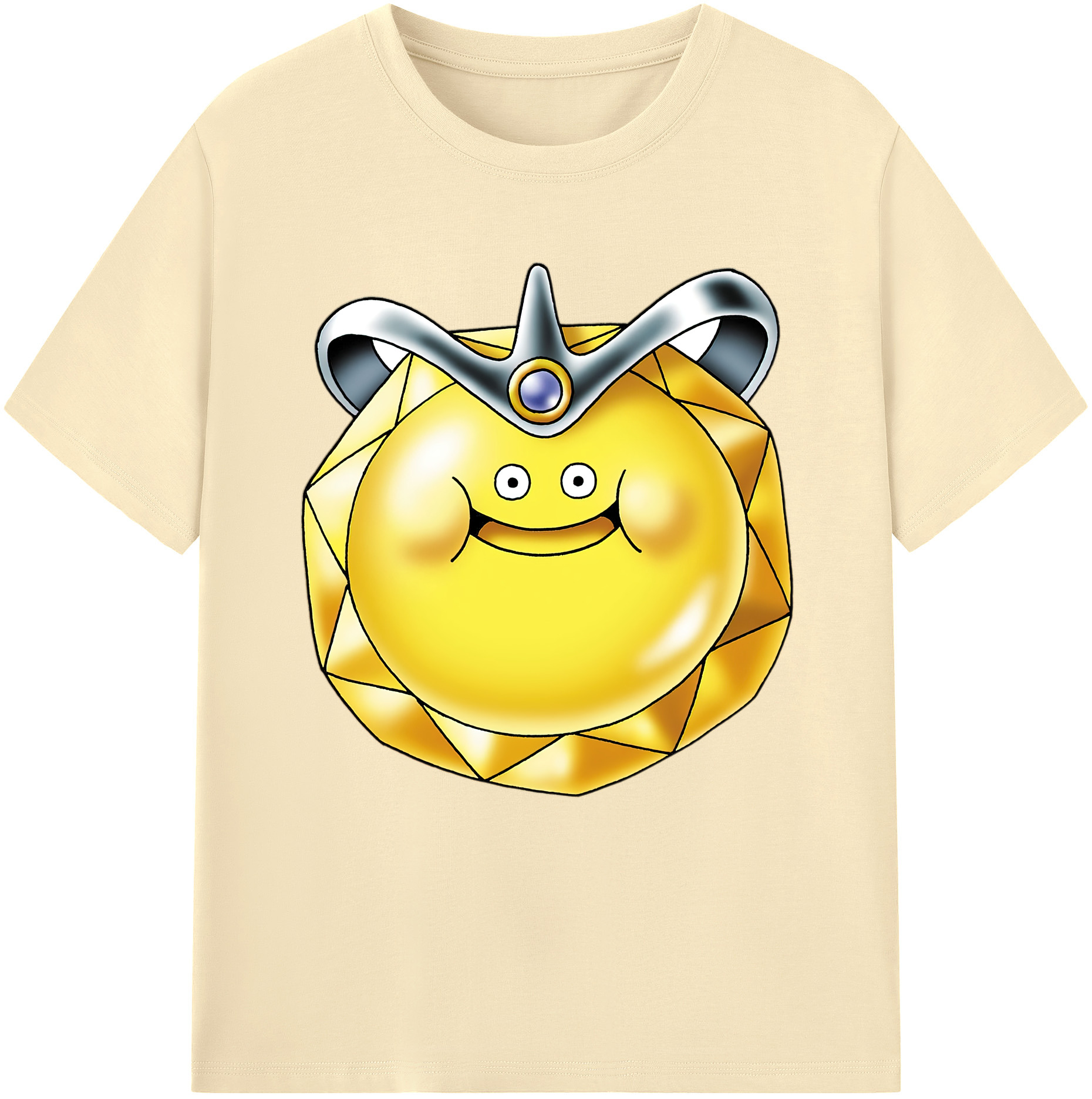 （画像用） ドラゴンクエスト Doragon Kuesuto Dragon Quest 綿100％半袖Tシャツ（フロントプリント）