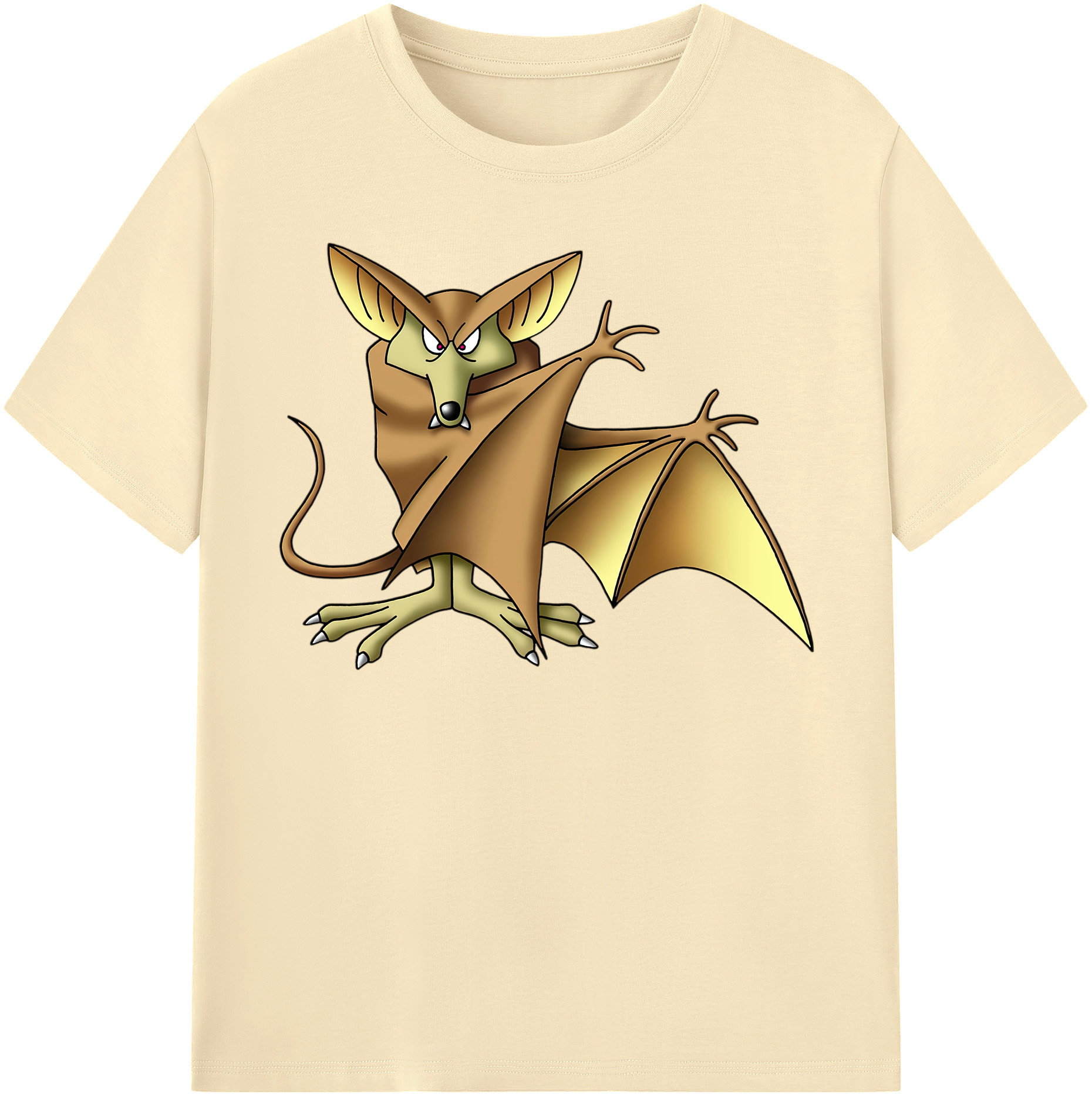 （画像用） ドラゴンクエスト Doragon Kuesuto Dragon Quest 綿100％半袖Tシャツ（フロントプリント）