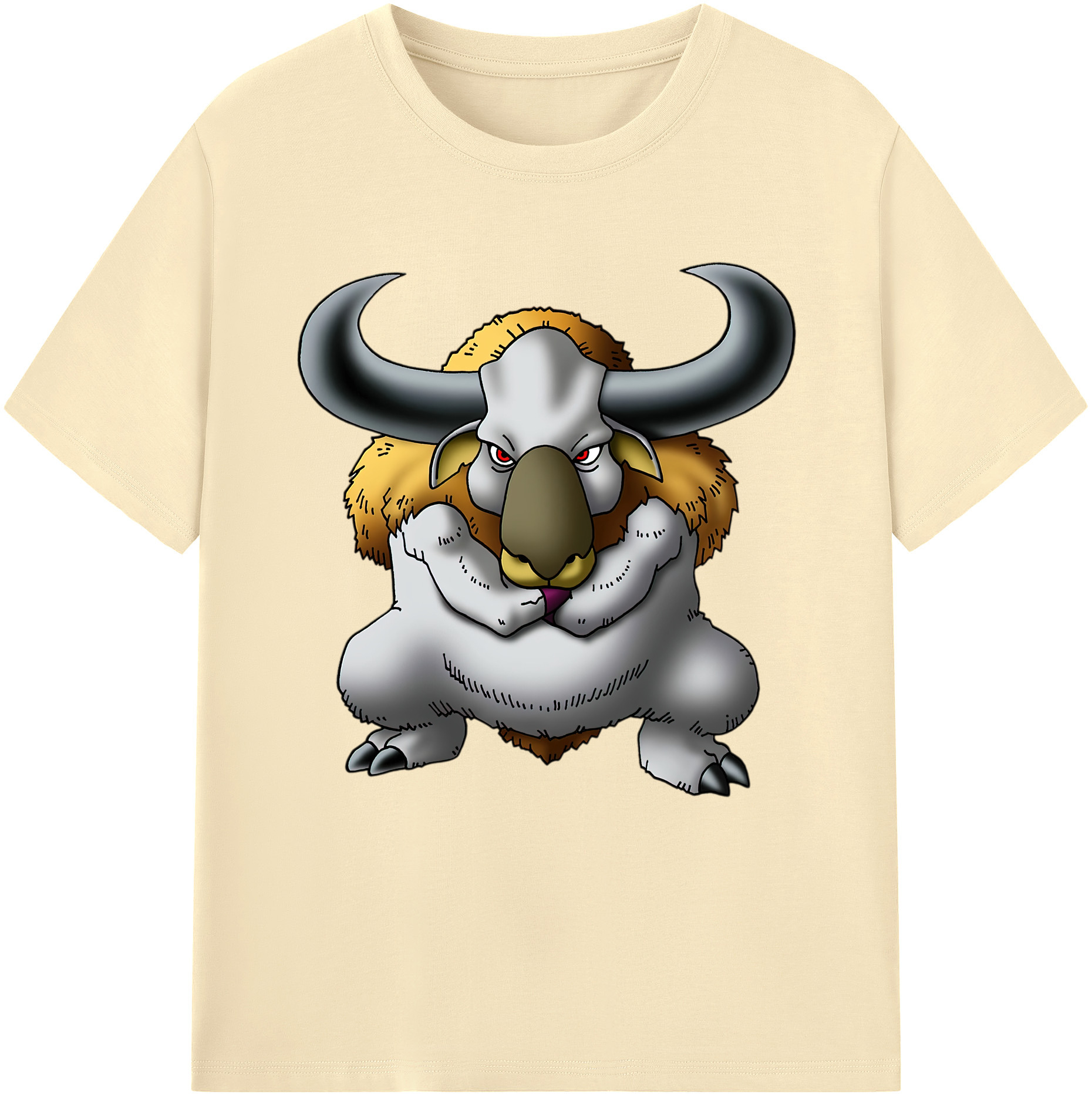 （画像用） ドラゴンクエスト Doragon Kuesuto Dragon Quest 綿100％半袖Tシャツ（フロントプリント）
