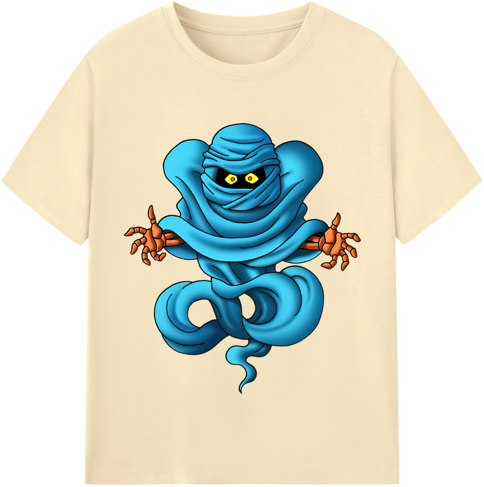 （画像用） ドラゴンクエスト Doragon Kuesuto Dragon Quest 綿100％半袖Tシャツ（フロントプリント）