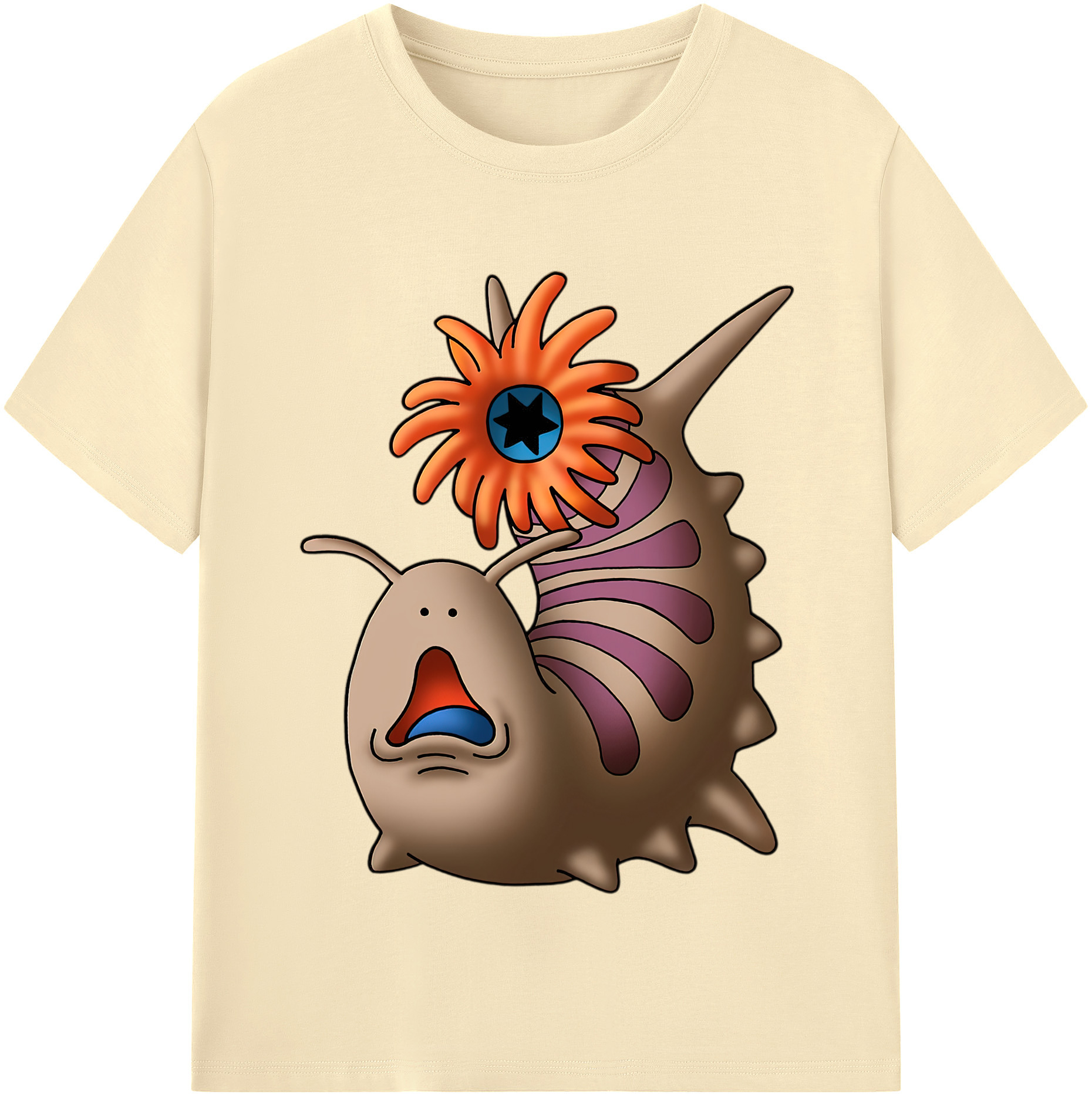 （画像用） ドラゴンクエスト Doragon Kuesuto Dragon Quest 綿100％半袖Tシャツ（フロントプリント）