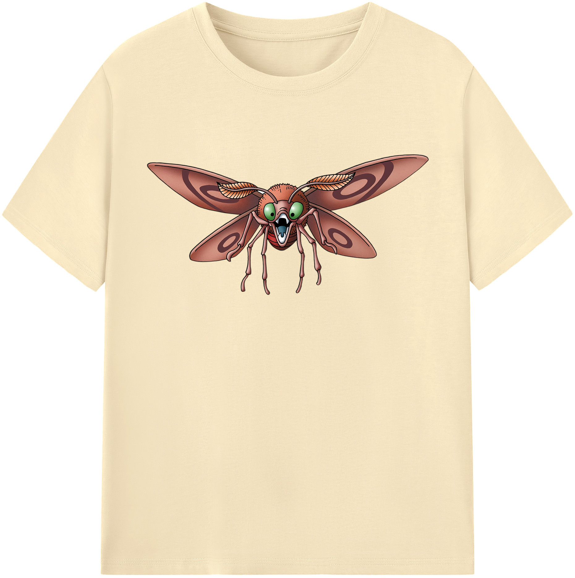 （画像用） ドラゴンクエスト Doragon Kuesuto Dragon Quest 綿100％半袖Tシャツ（フロントプリント）