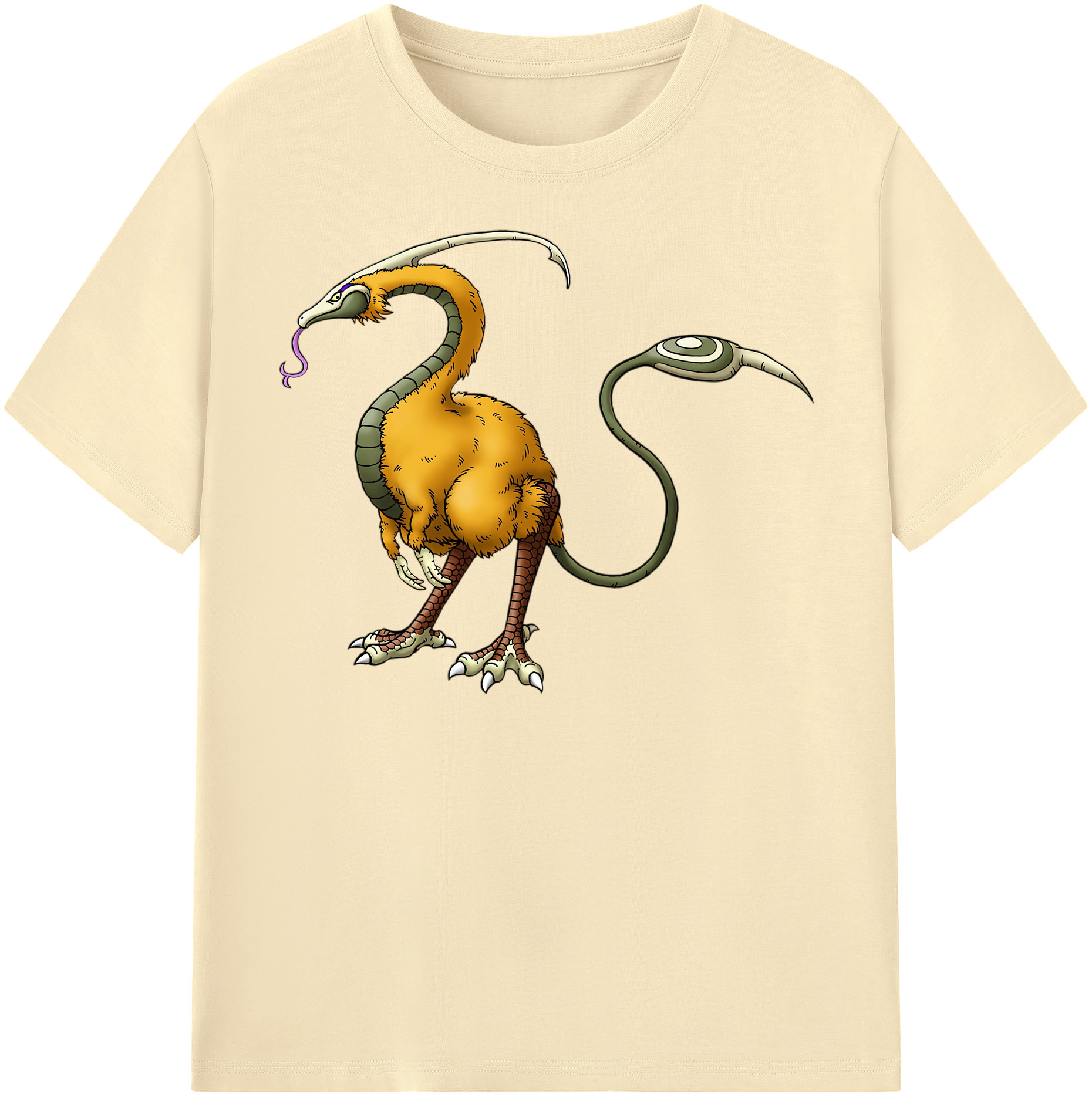（画像用） ドラゴンクエスト Doragon Kuesuto Dragon Quest 綿100％半袖Tシャツ（フロントプリント）