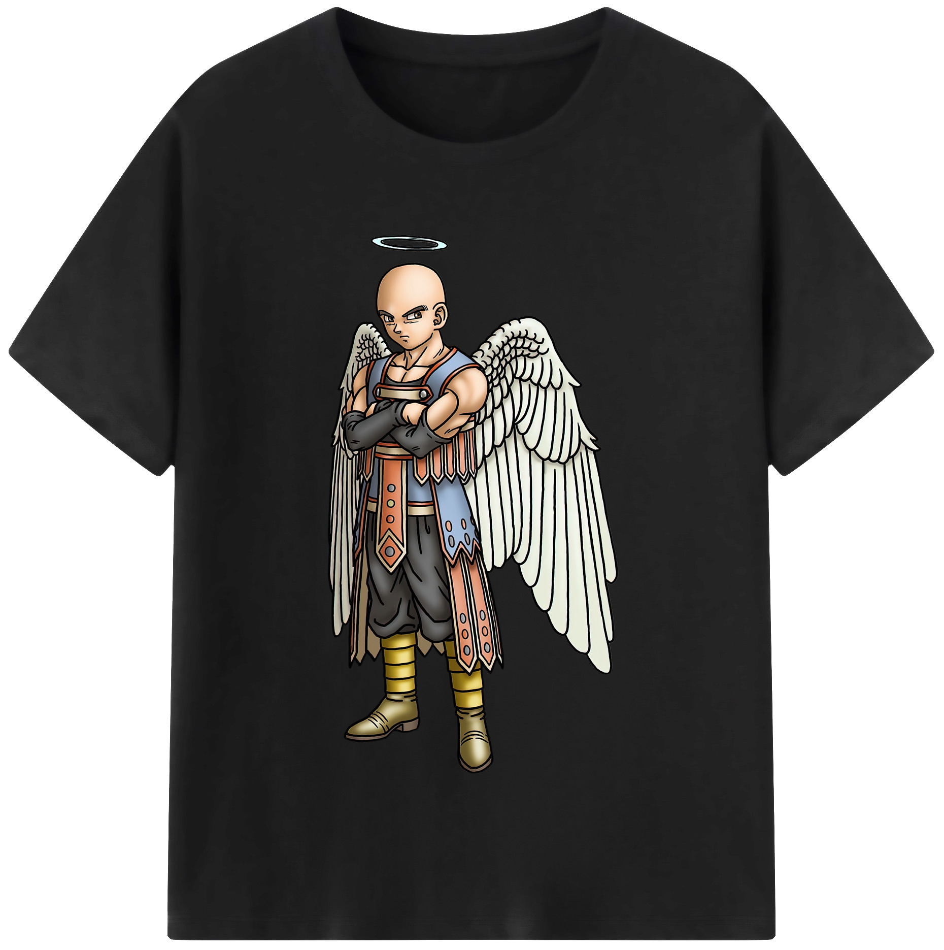 （画像用） ドラゴンクエスト Doragon Kuesuto Dragon Quest 綿100％半袖Tシャツ（フロントプリント）