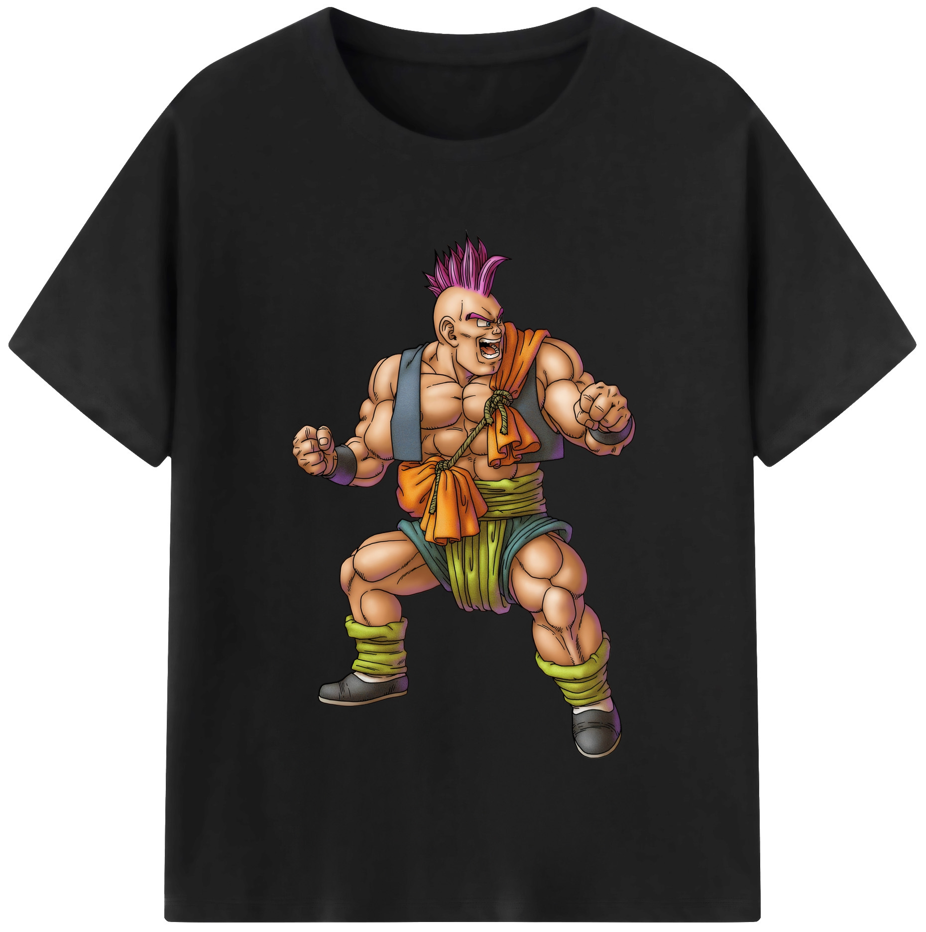 （画像用） ドラゴンクエスト Doragon Kuesuto Dragon Quest 綿100％半袖Tシャツ（フロントプリント）