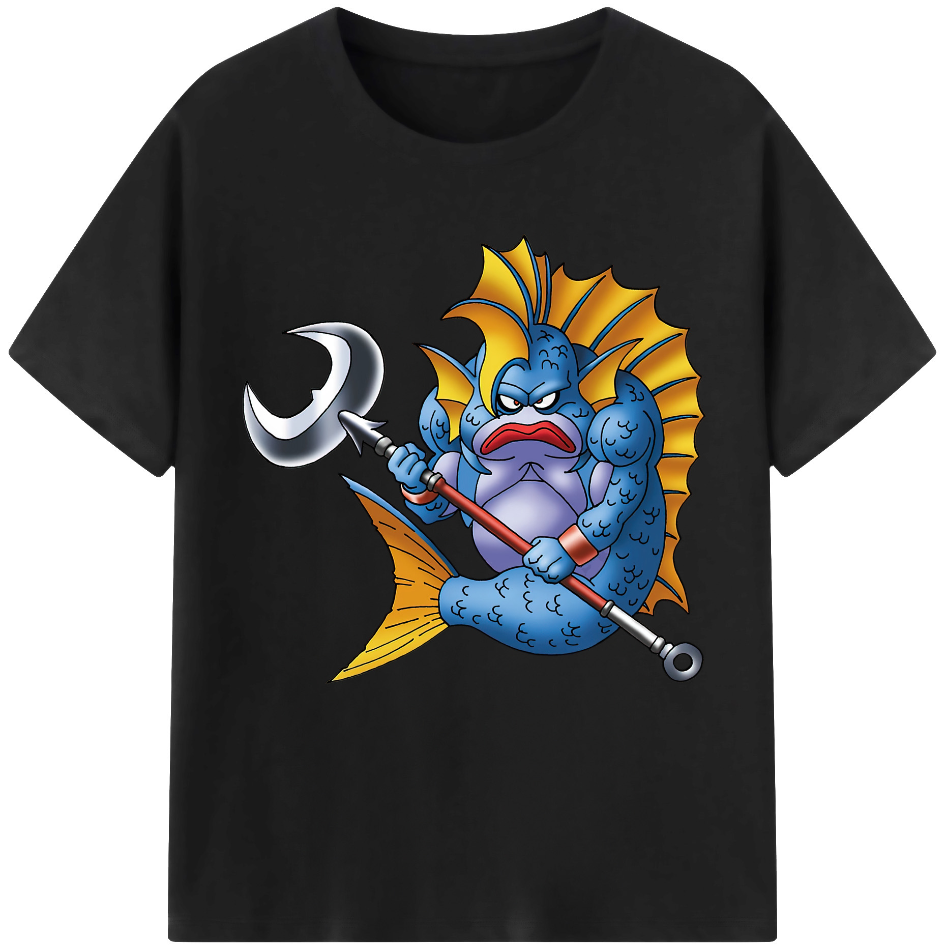 （画像用） ドラゴンクエスト Doragon Kuesuto Dragon Quest 綿100％半袖Tシャツ（フロントプリント）