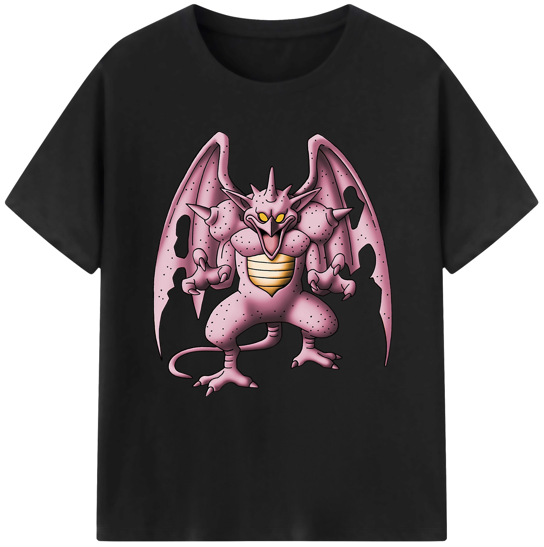 （画像用） ドラゴンクエスト Doragon Kuesuto Dragon Quest 綿100％半袖Tシャツ（フロントプリント）
