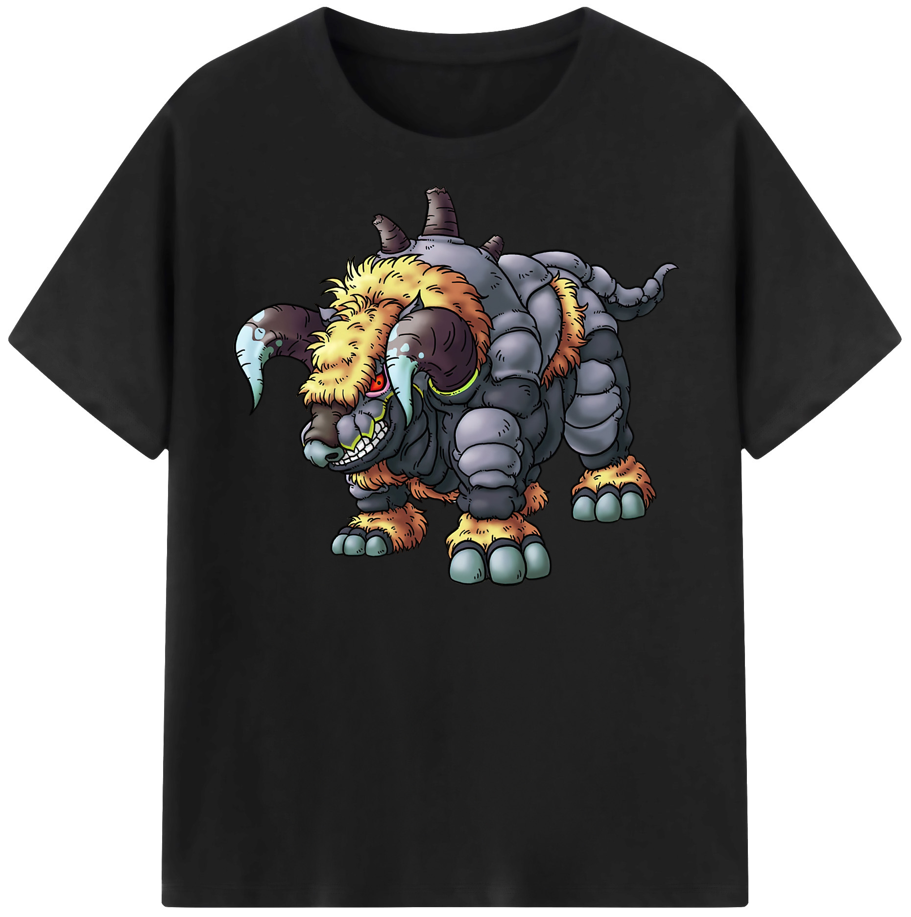 （画像用） ドラゴンクエスト Doragon Kuesuto Dragon Quest 綿100％半袖Tシャツ（フロントプリント）
