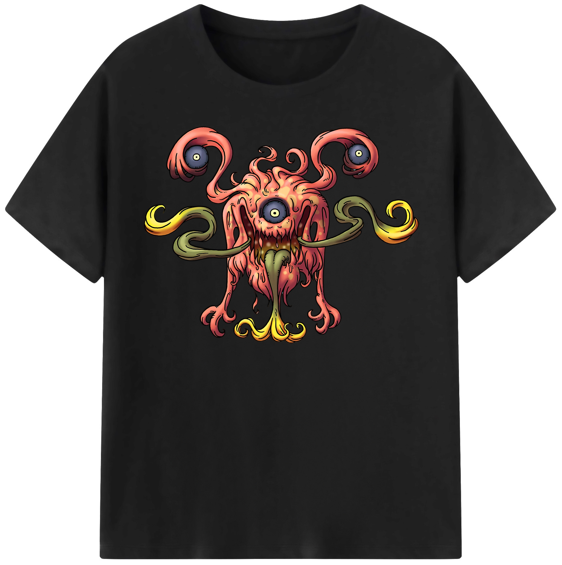 （画像用） ドラゴンクエスト Doragon Kuesuto Dragon Quest 綿100％半袖Tシャツ（フロントプリント）