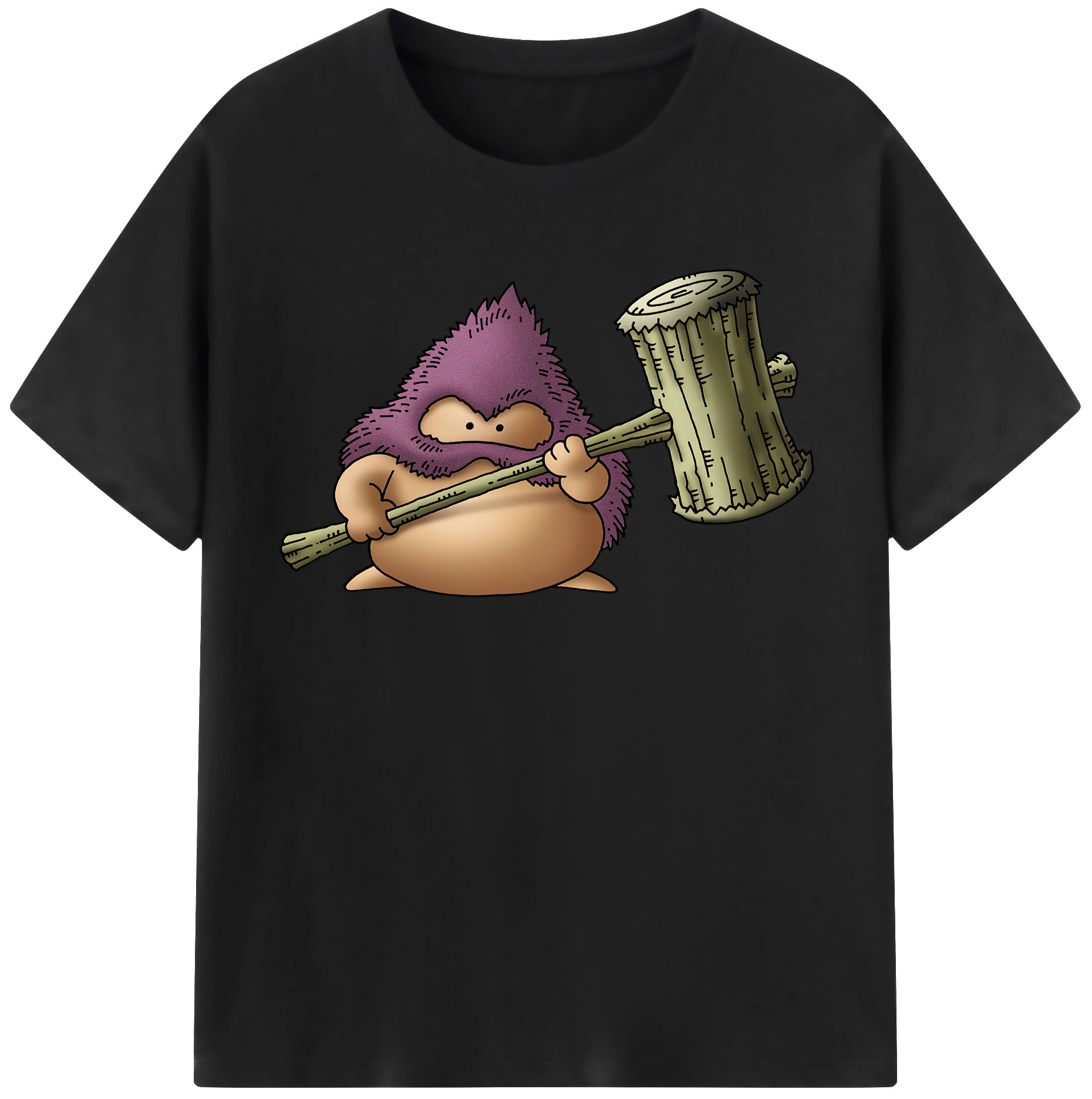 （画像用） ドラゴンクエスト Doragon Kuesuto Dragon Quest 綿100％半袖Tシャツ（フロントプリント）