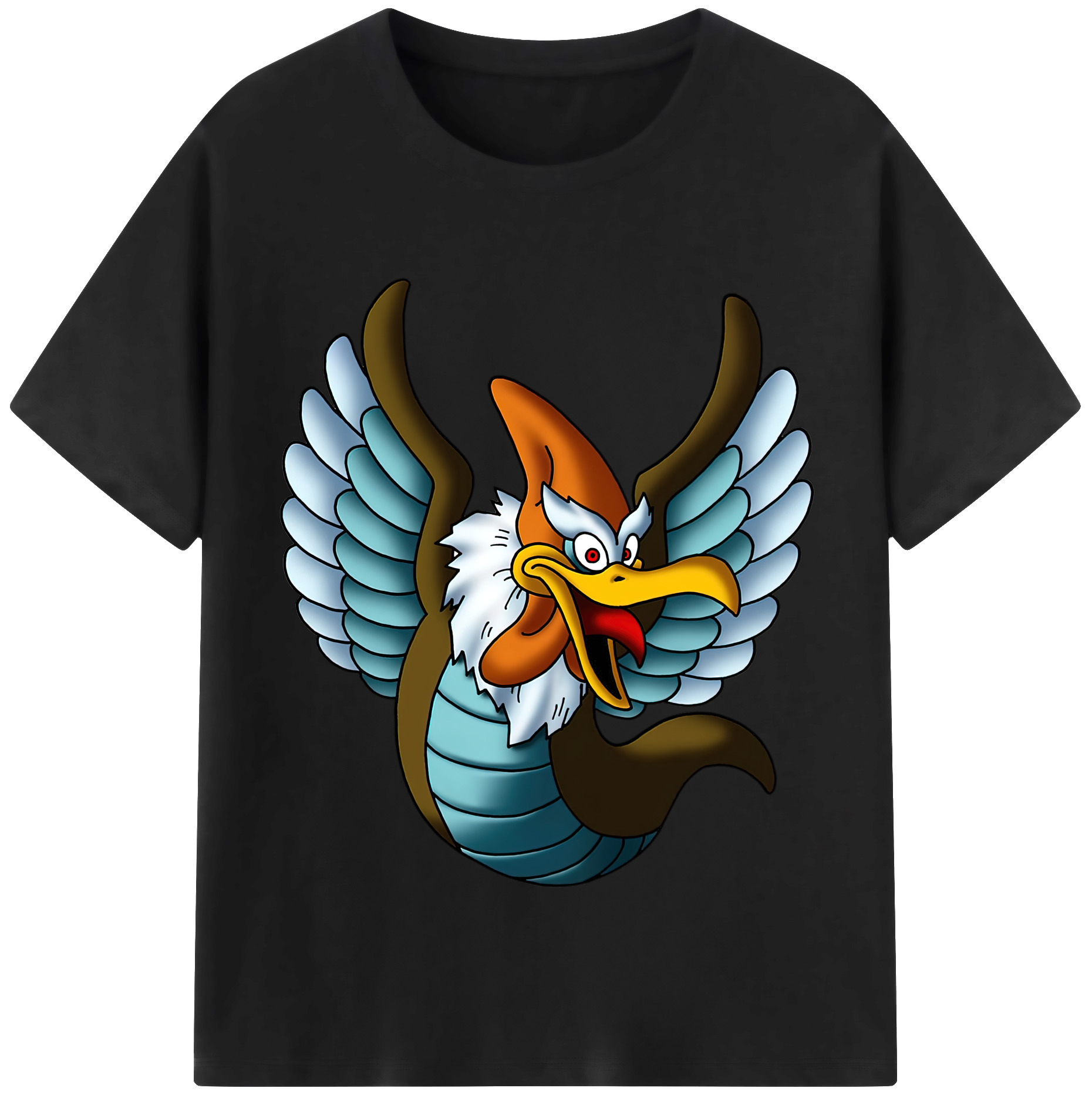 （画像用） ドラゴンクエスト Doragon Kuesuto Dragon Quest 綿100％半袖Tシャツ（フロントプリント）