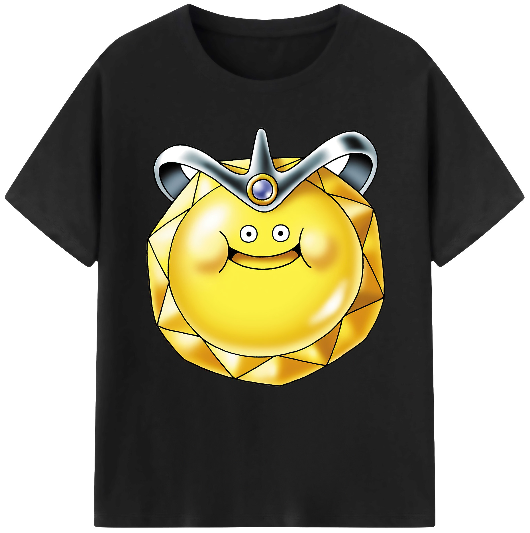 （画像用） ドラゴンクエスト Doragon Kuesuto Dragon Quest 綿100％半袖Tシャツ（フロントプリント）