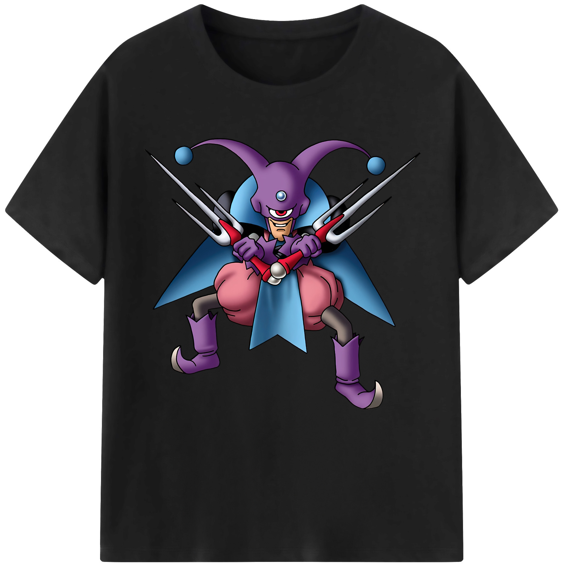 （画像用） ドラゴンクエスト Doragon Kuesuto Dragon Quest 綿100％半袖Tシャツ（フロントプリント）