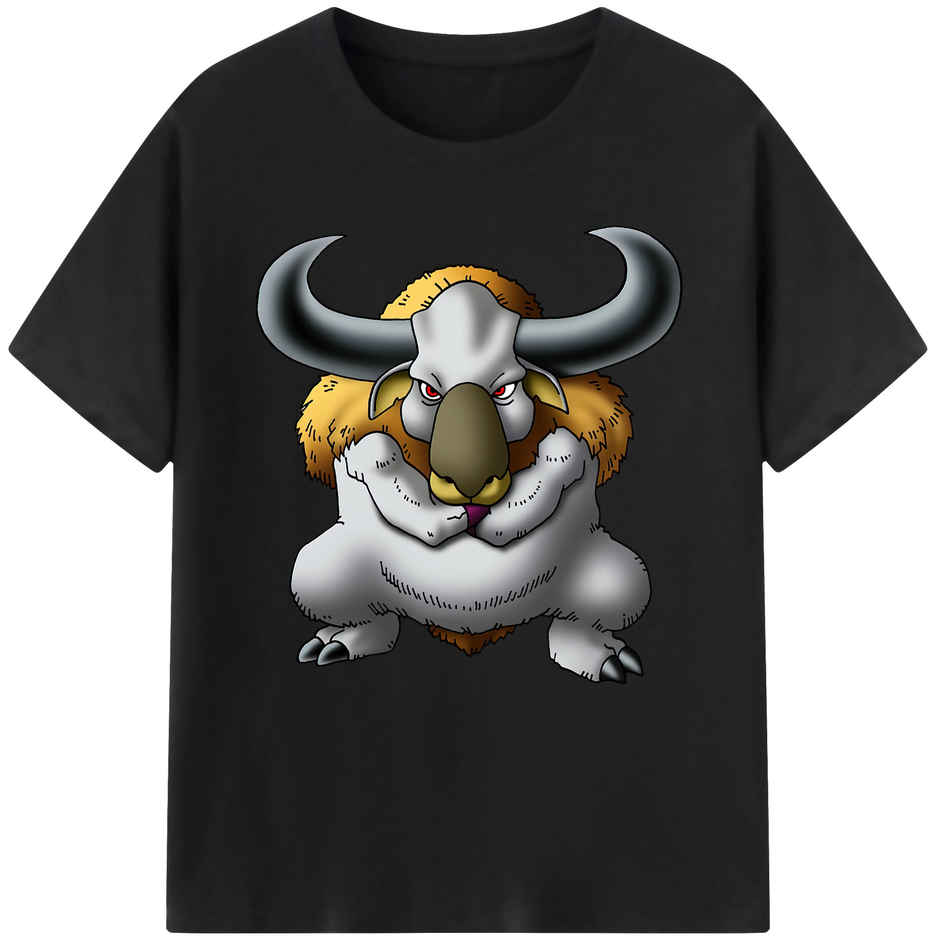 （画像用） ドラゴンクエスト Doragon Kuesuto Dragon Quest 綿100％半袖Tシャツ（フロントプリント）