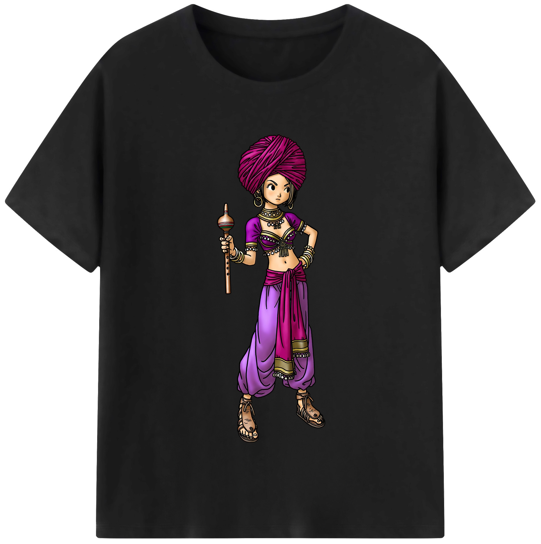 （画像用） ドラゴンクエスト Doragon Kuesuto Dragon Quest 綿100％半袖Tシャツ（フロントプリント）