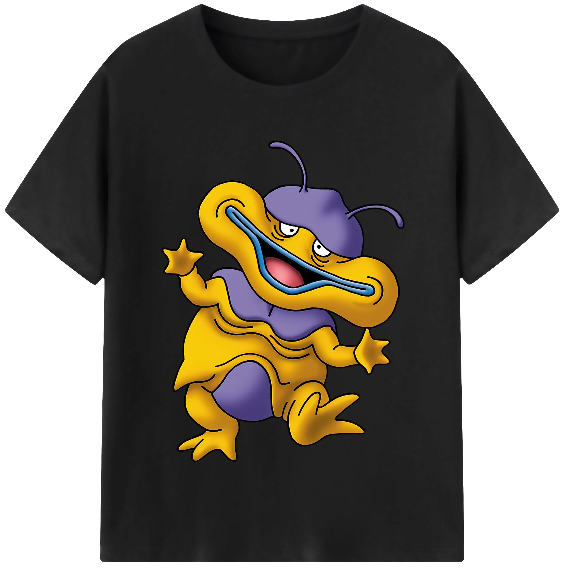 （画像用） ドラゴンクエスト Doragon Kuesuto Dragon Quest 綿100％半袖Tシャツ（フロントプリント）