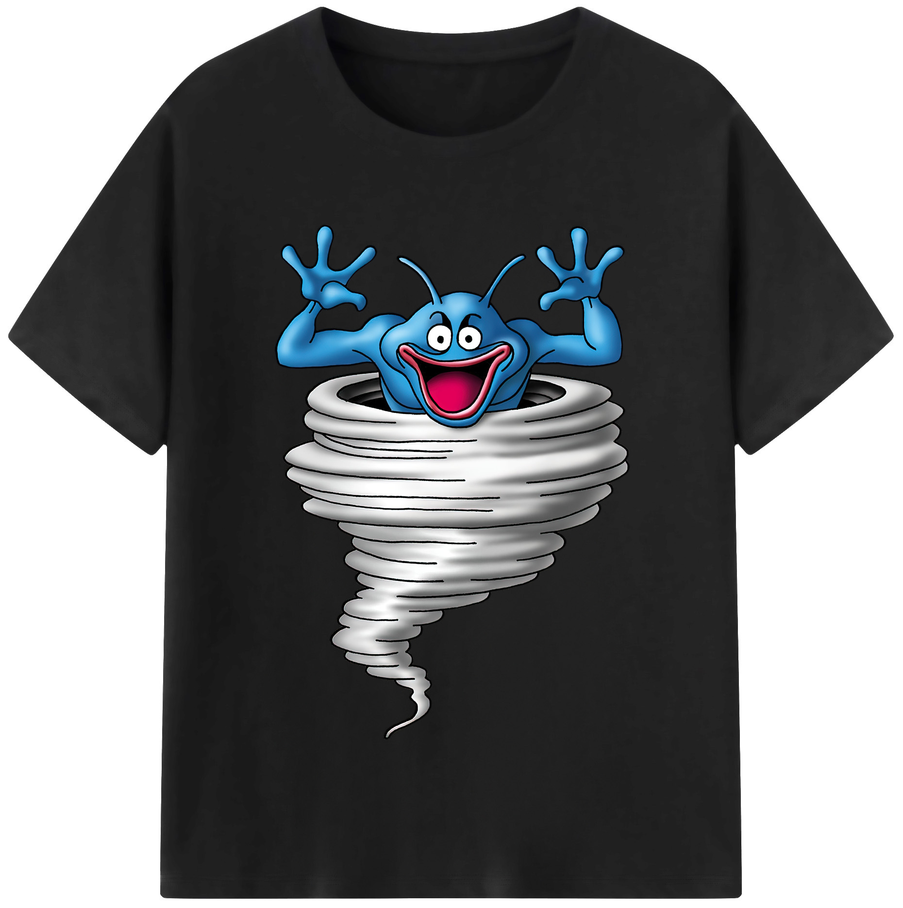 （画像用） ドラゴンクエスト Doragon Kuesuto Dragon Quest 綿100％半袖Tシャツ（フロントプリント）