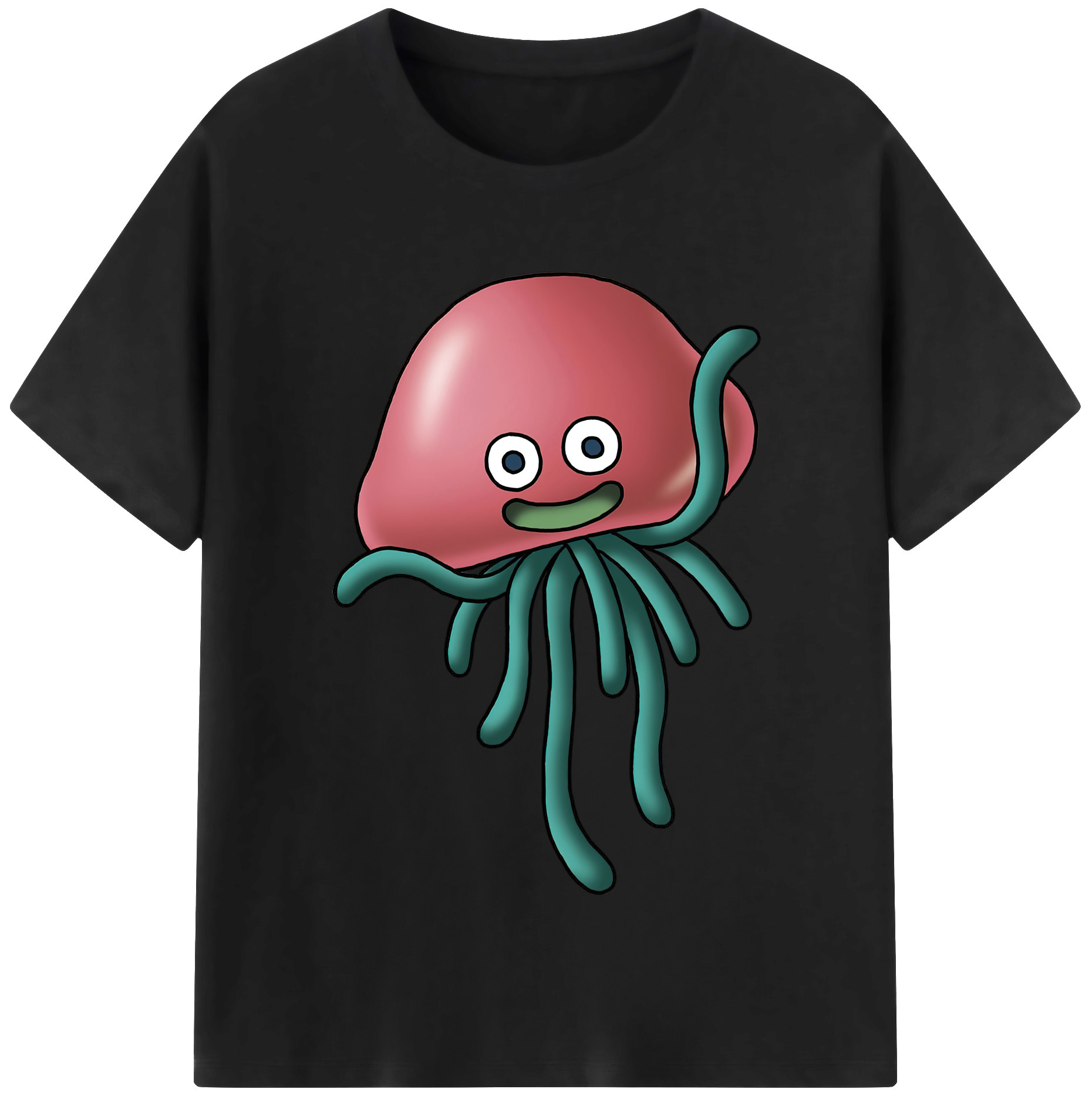 （画像用） ドラゴンクエスト Doragon Kuesuto Dragon Quest 綿100％半袖Tシャツ（フロントプリント）
