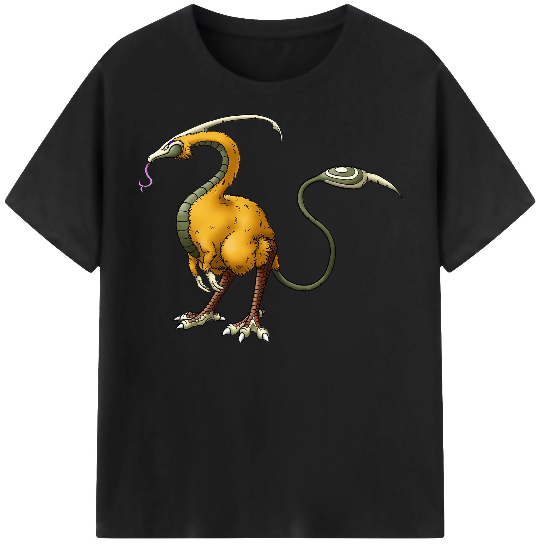 （画像用） ドラゴンクエスト Doragon Kuesuto Dragon Quest 綿100％半袖Tシャツ（フロントプリント）