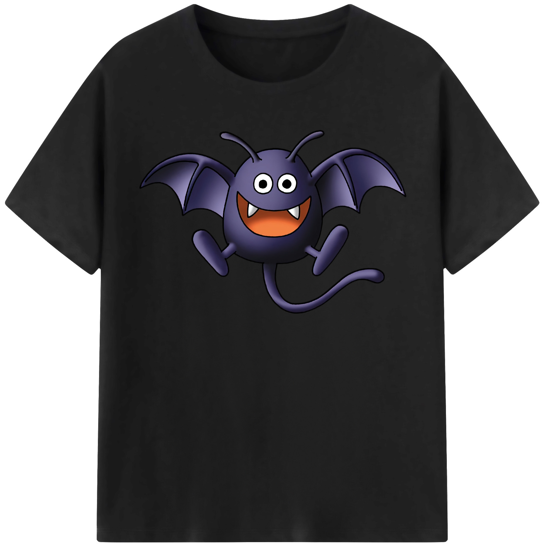 （画像用） ドラゴンクエスト Doragon Kuesuto Dragon Quest 綿100％半袖Tシャツ（フロントプリント）