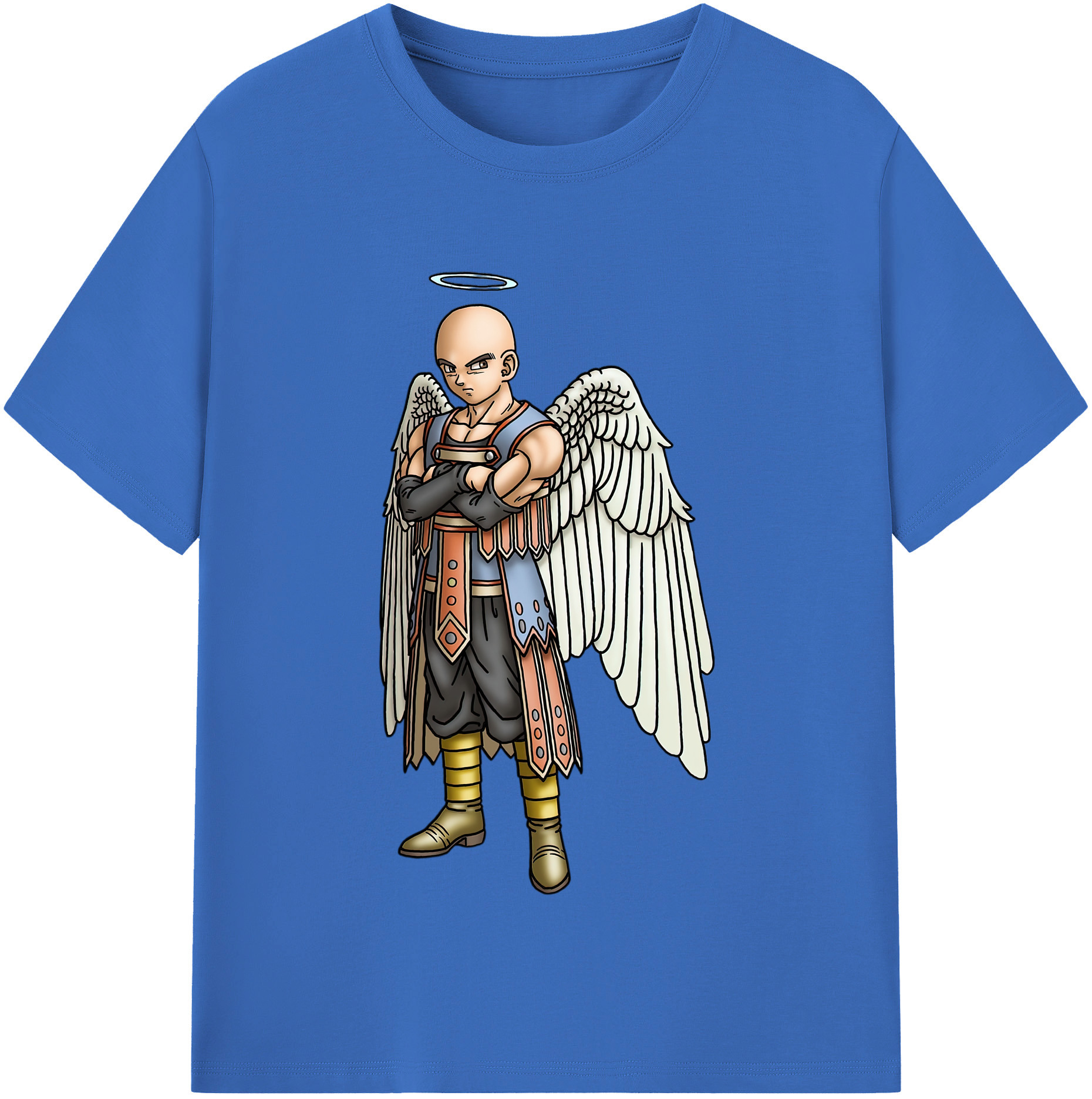 （画像用） ドラゴンクエスト Doragon Kuesuto Dragon Quest 綿100％半袖Tシャツ（フロントプリント）