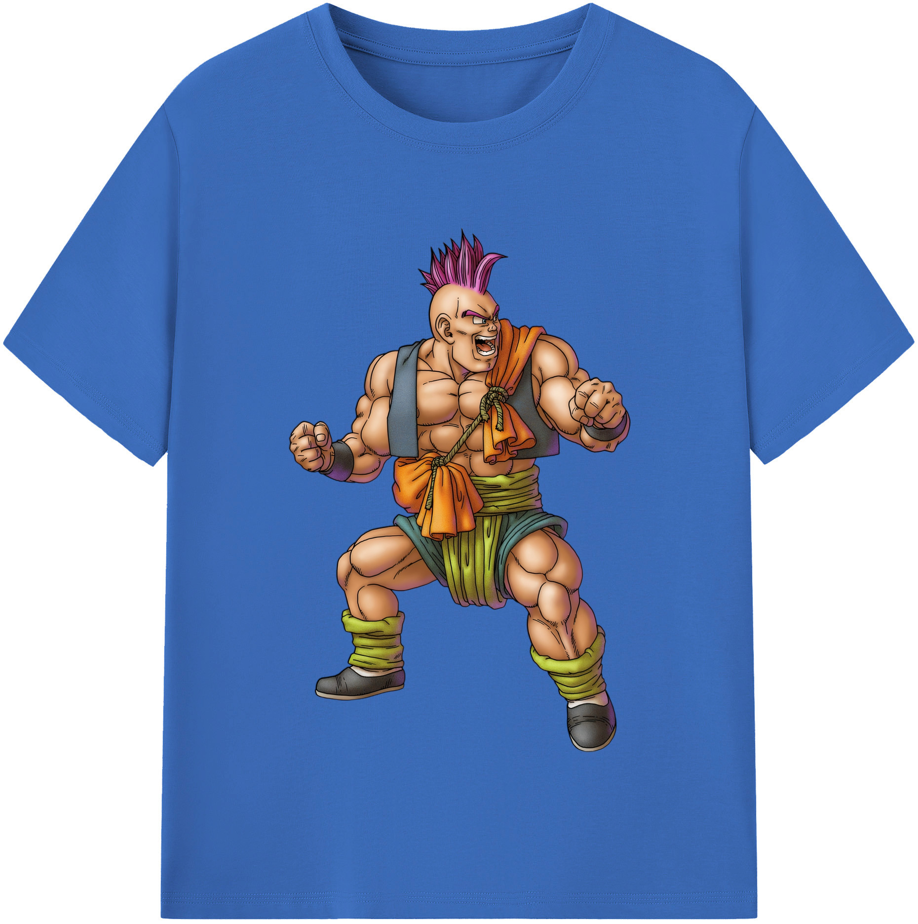 （画像用） ドラゴンクエスト Doragon Kuesuto Dragon Quest 綿100％半袖Tシャツ（フロントプリント）