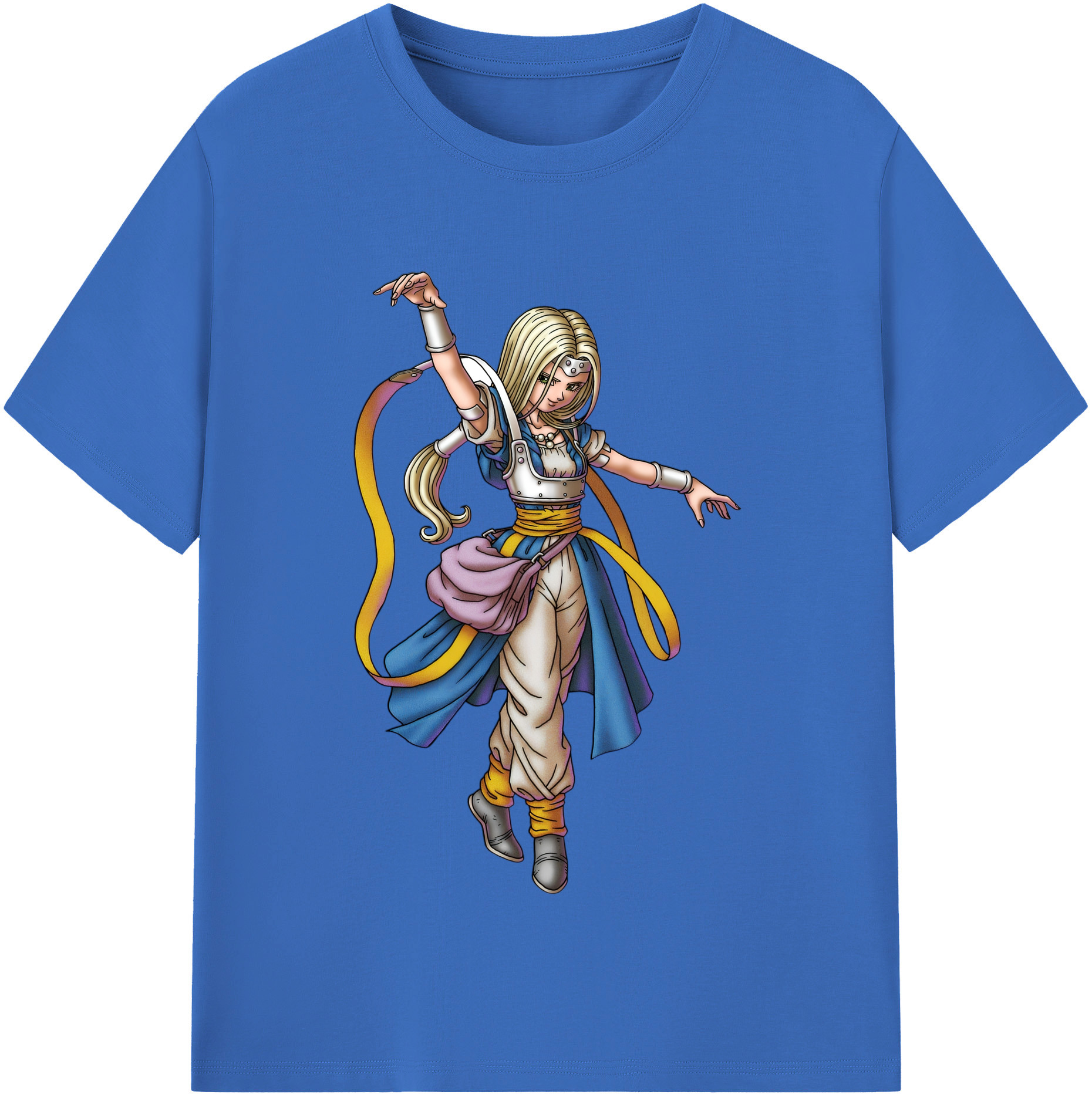 （画像用） ドラゴンクエスト Doragon Kuesuto Dragon Quest 綿100％半袖Tシャツ（フロントプリント）