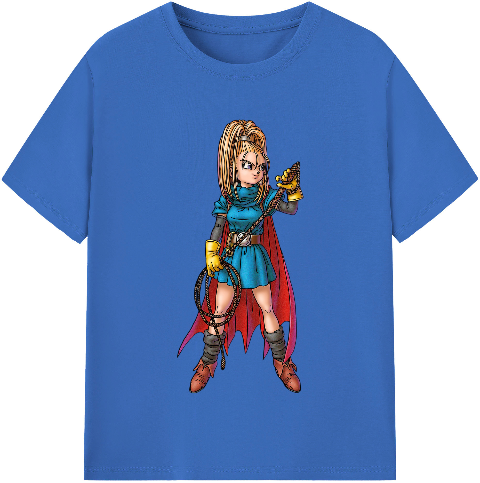 （画像用） ドラゴンクエスト Doragon Kuesuto Dragon Quest 綿100％半袖Tシャツ（フロントプリント）