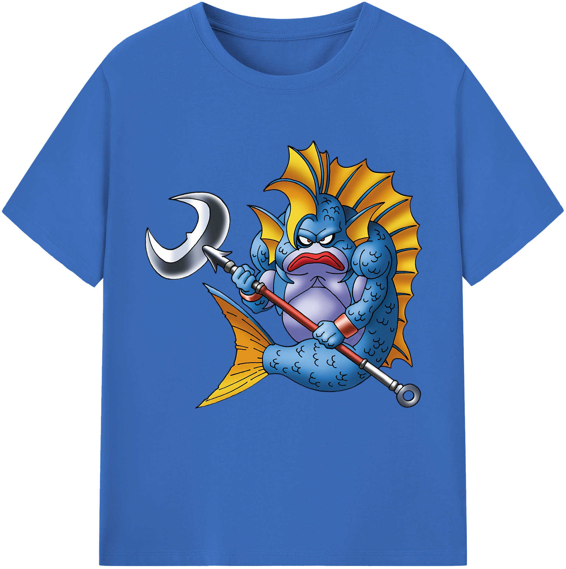 （画像用） ドラゴンクエスト Doragon Kuesuto Dragon Quest 綿100％半袖Tシャツ（フロントプリント）