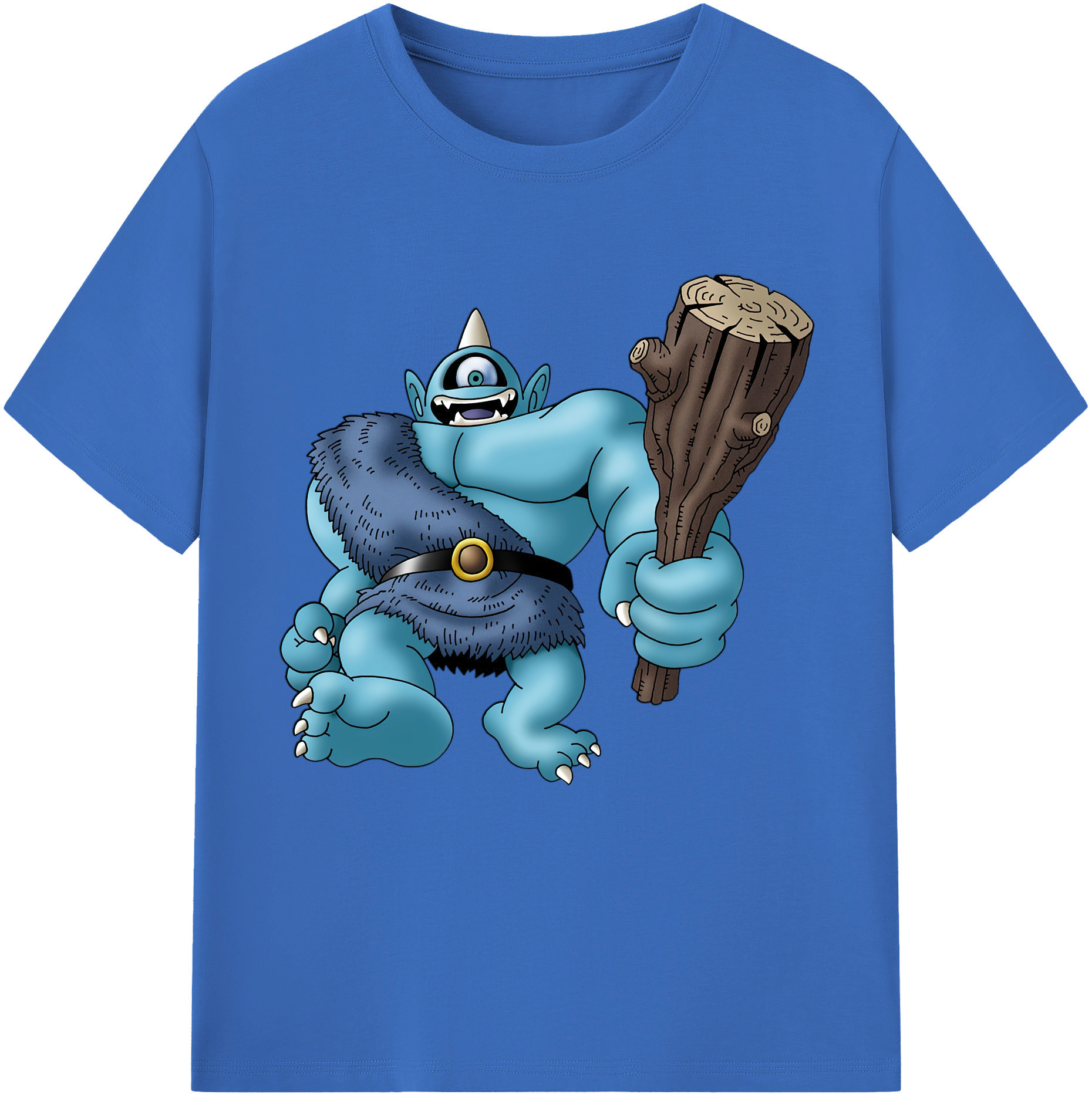 （画像用） ドラゴンクエスト Doragon Kuesuto Dragon Quest 綿100％半袖Tシャツ（フロントプリント）