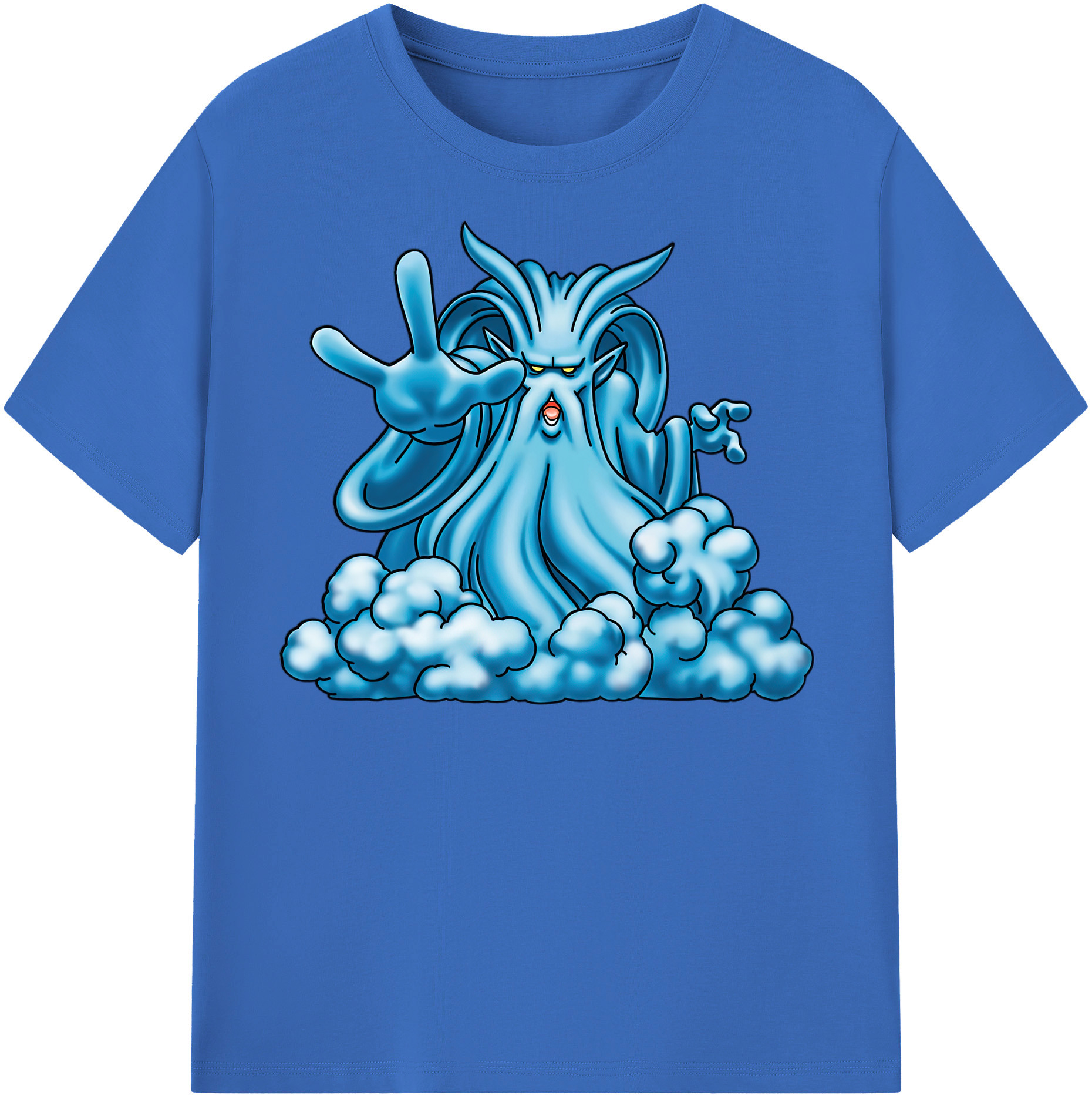 （画像用） ドラゴンクエスト Doragon Kuesuto Dragon Quest 綿100％半袖Tシャツ（フロントプリント）