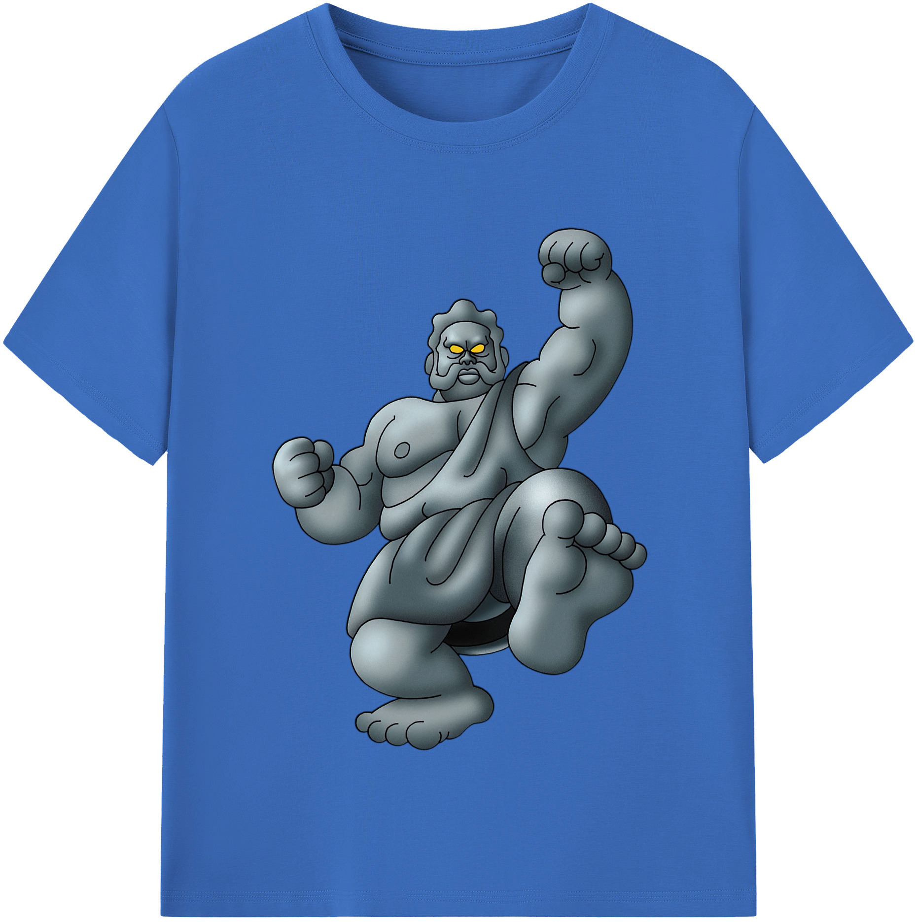 （画像用） ドラゴンクエスト Doragon Kuesuto Dragon Quest 綿100％半袖Tシャツ（フロントプリント）
