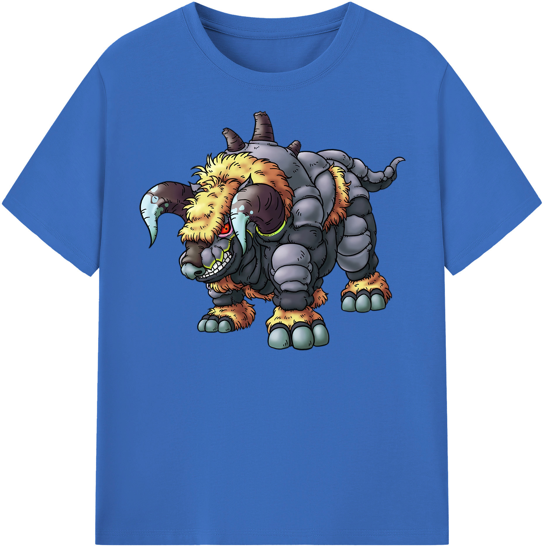 （画像用） ドラゴンクエスト Doragon Kuesuto Dragon Quest 綿100％半袖Tシャツ（フロントプリント）