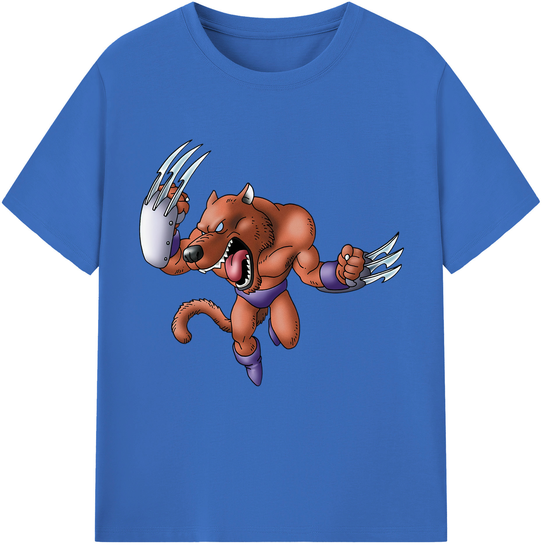 （画像用） ドラゴンクエスト Doragon Kuesuto Dragon Quest 綿100％半袖Tシャツ（フロントプリント）