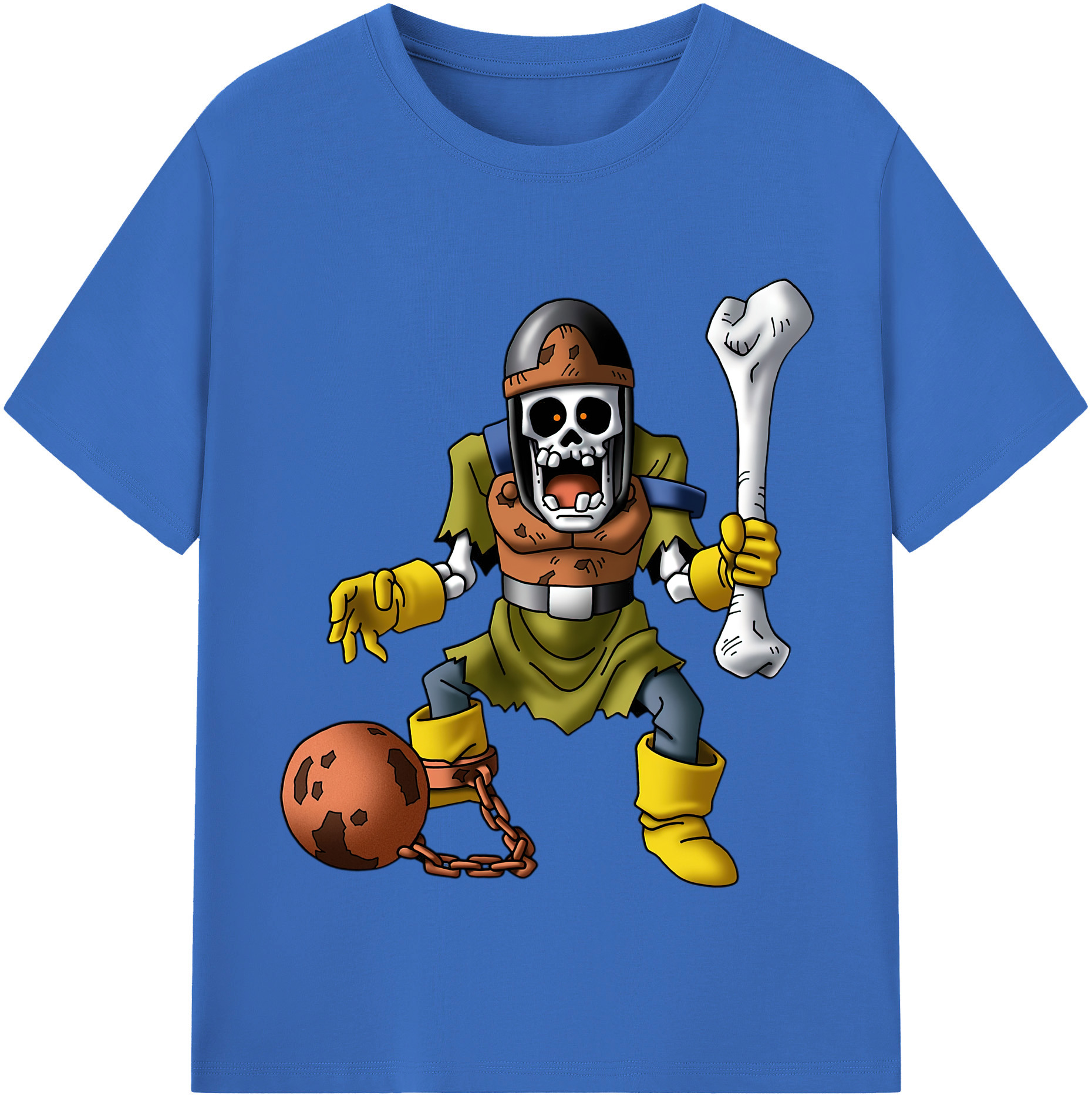 （画像用） ドラゴンクエスト Doragon Kuesuto Dragon Quest 綿100％半袖Tシャツ（フロントプリント）