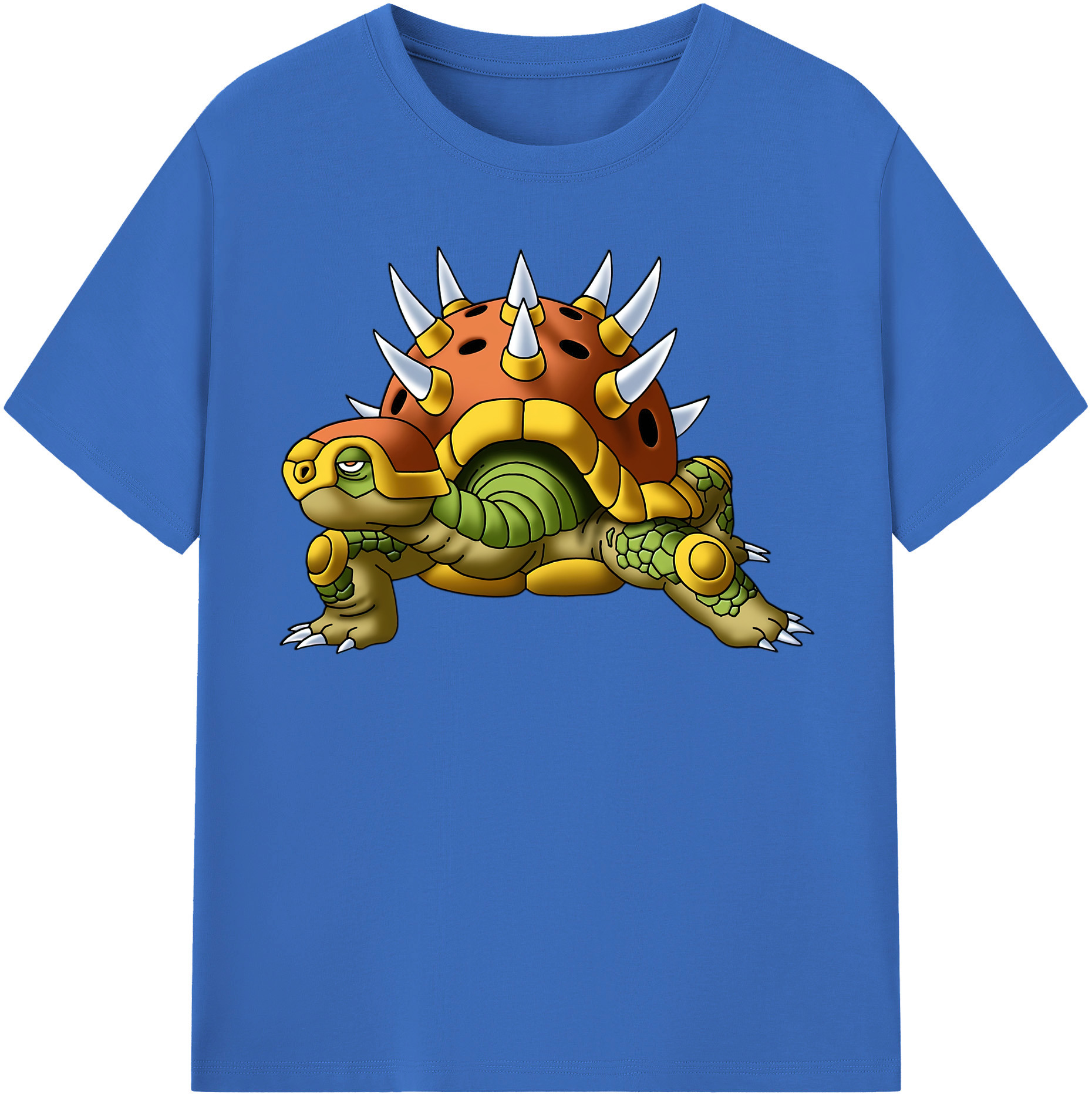 （画像用） ドラゴンクエスト Doragon Kuesuto Dragon Quest 綿100％半袖Tシャツ（フロントプリント）