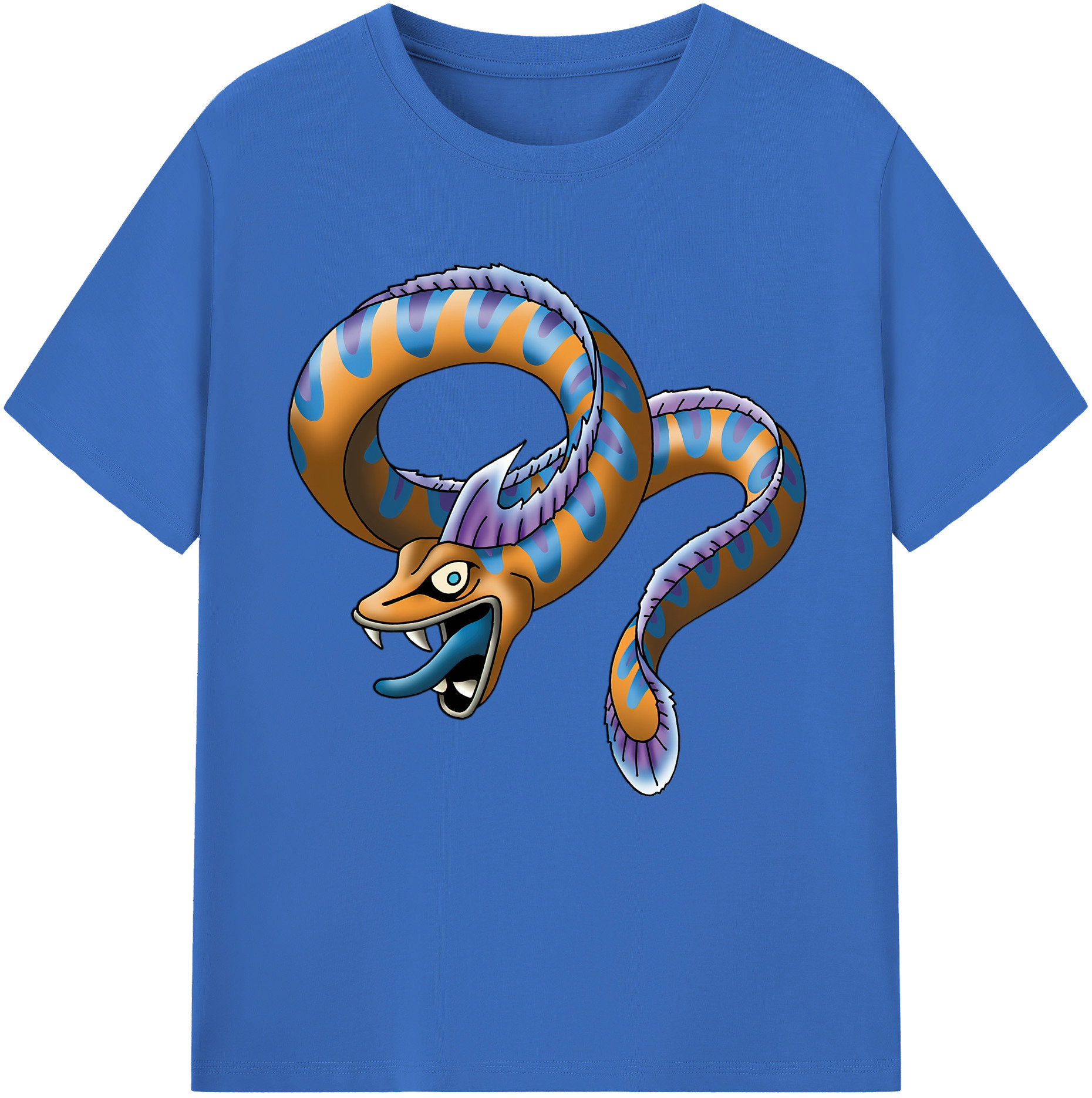 （画像用） ドラゴンクエスト Doragon Kuesuto Dragon Quest 綿100％半袖Tシャツ（フロントプリント）