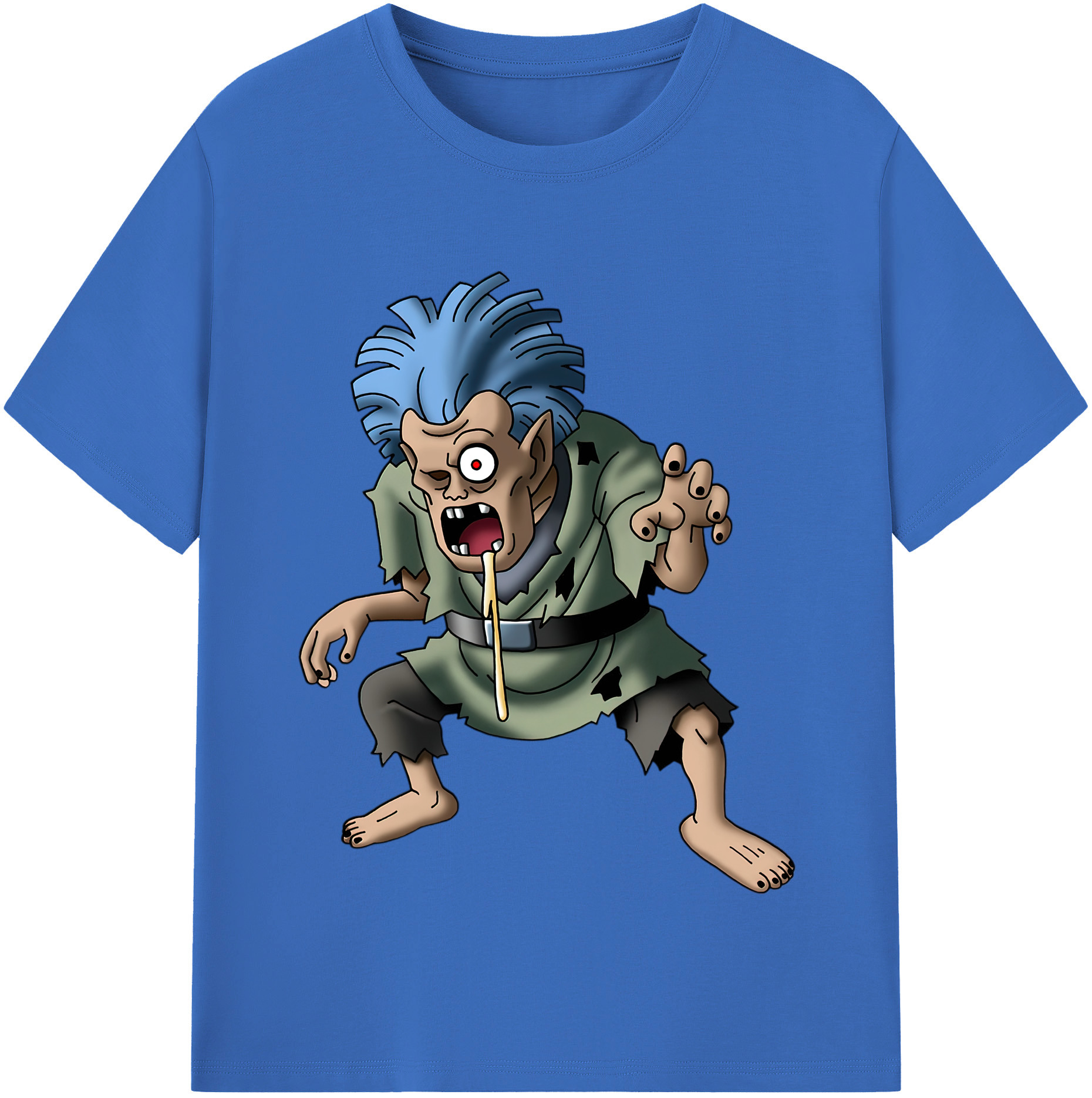 （画像用） ドラゴンクエスト Doragon Kuesuto Dragon Quest 綿100％半袖Tシャツ（フロントプリント）