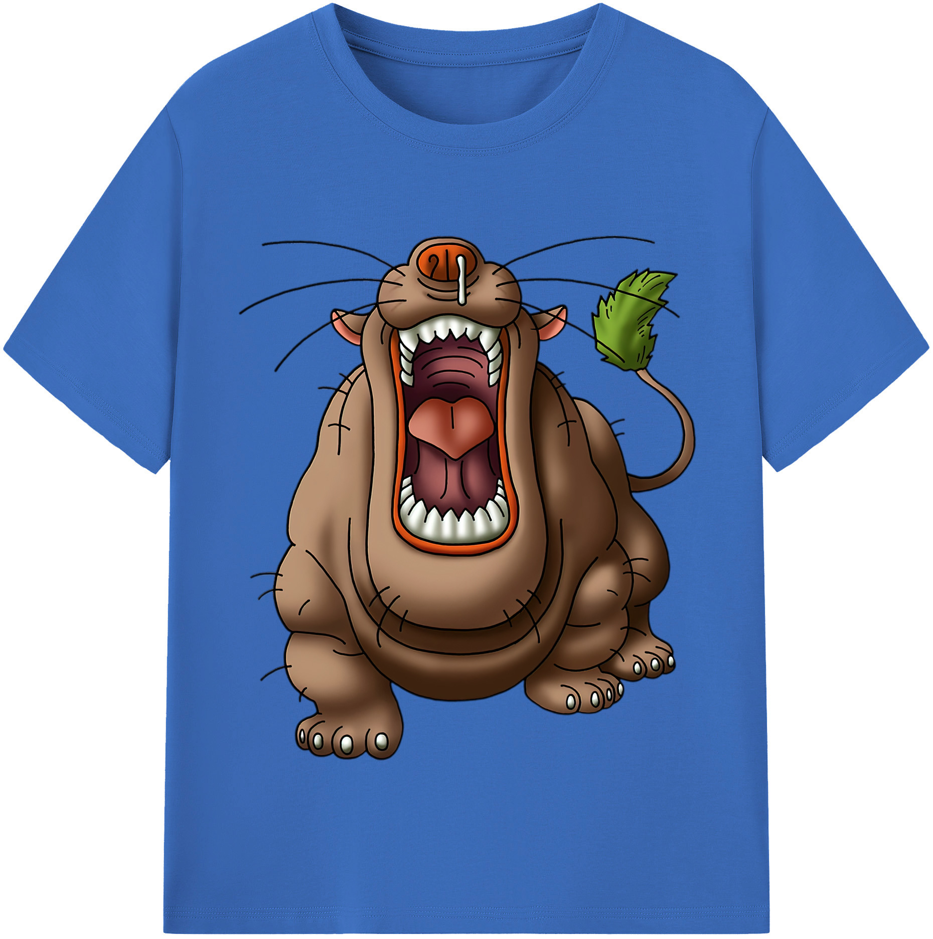 （画像用） ドラゴンクエスト Doragon Kuesuto Dragon Quest 綿100％半袖Tシャツ（フロントプリント）