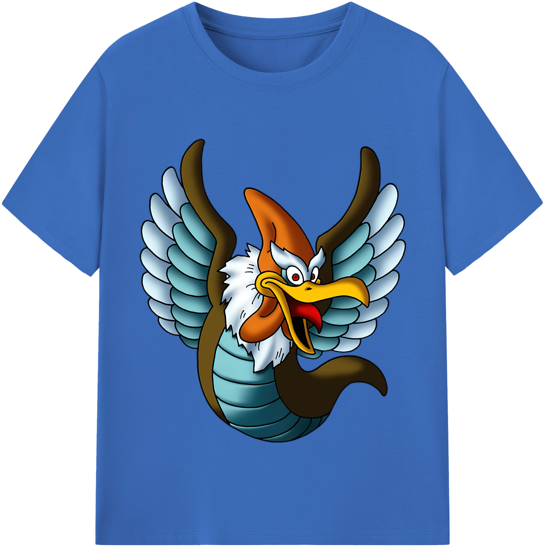 （画像用） ドラゴンクエスト Doragon Kuesuto Dragon Quest 綿100％半袖Tシャツ（フロントプリント）