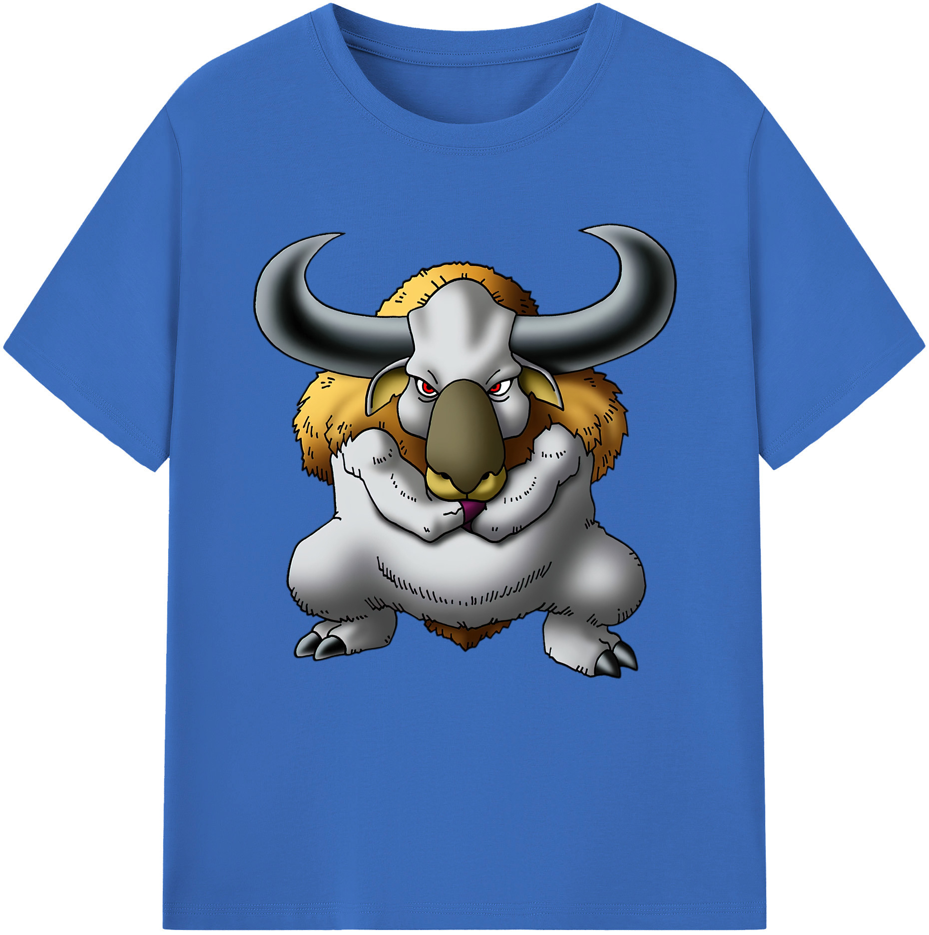 （画像用） ドラゴンクエスト Doragon Kuesuto Dragon Quest 綿100％半袖Tシャツ（フロントプリント）