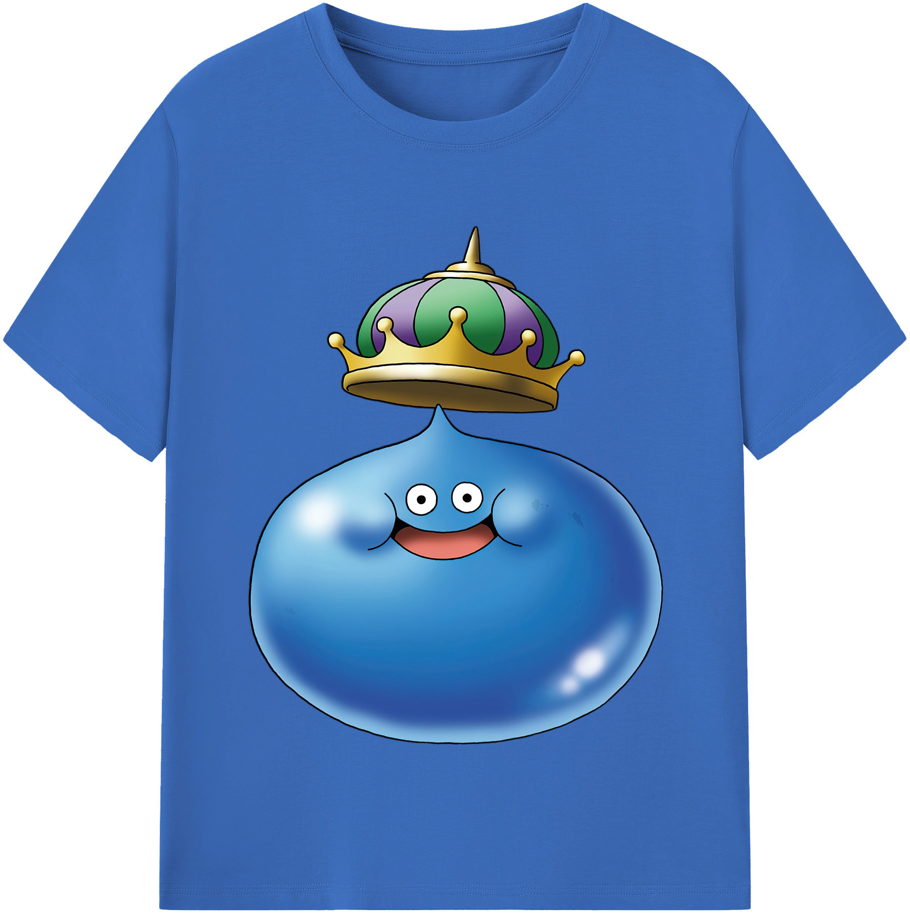 （画像用） ドラゴンクエスト Doragon Kuesuto Dragon Quest 綿100％半袖Tシャツ（フロントプリント）