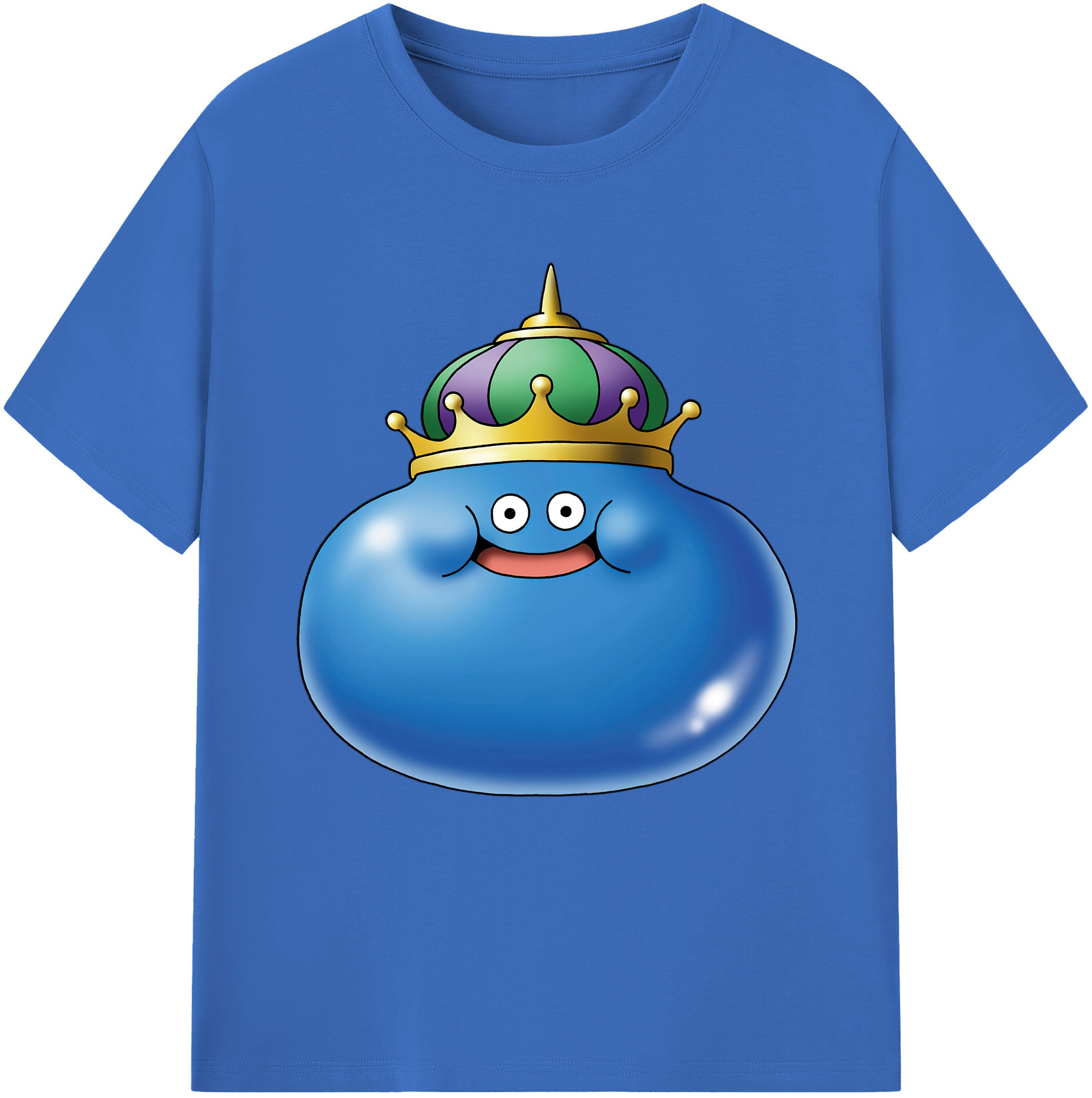 （画像用） ドラゴンクエスト Doragon Kuesuto Dragon Quest 綿100％半袖Tシャツ（フロントプリント）