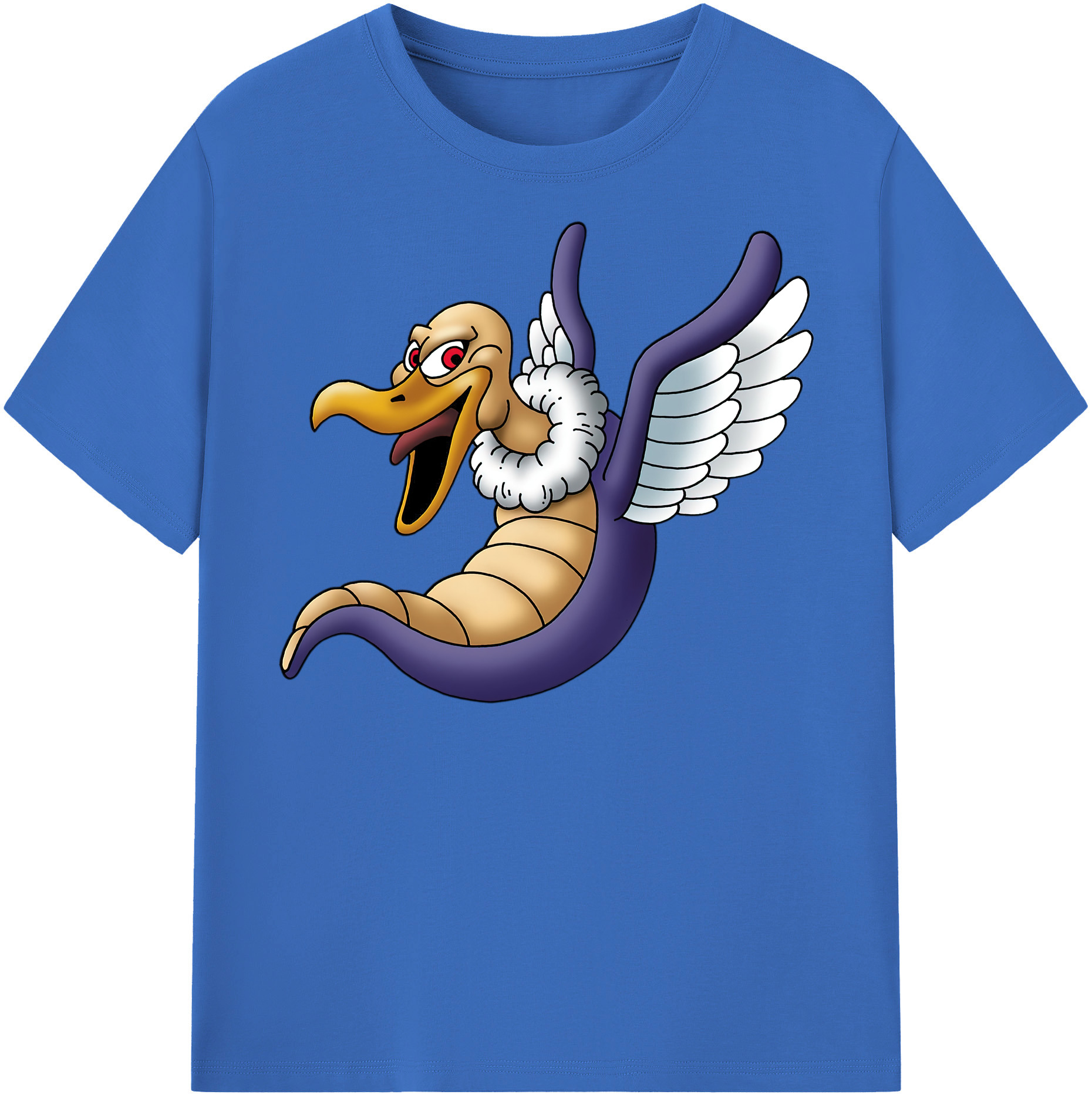 （画像用） ドラゴンクエスト Doragon Kuesuto Dragon Quest 綿100％半袖Tシャツ（フロントプリント）