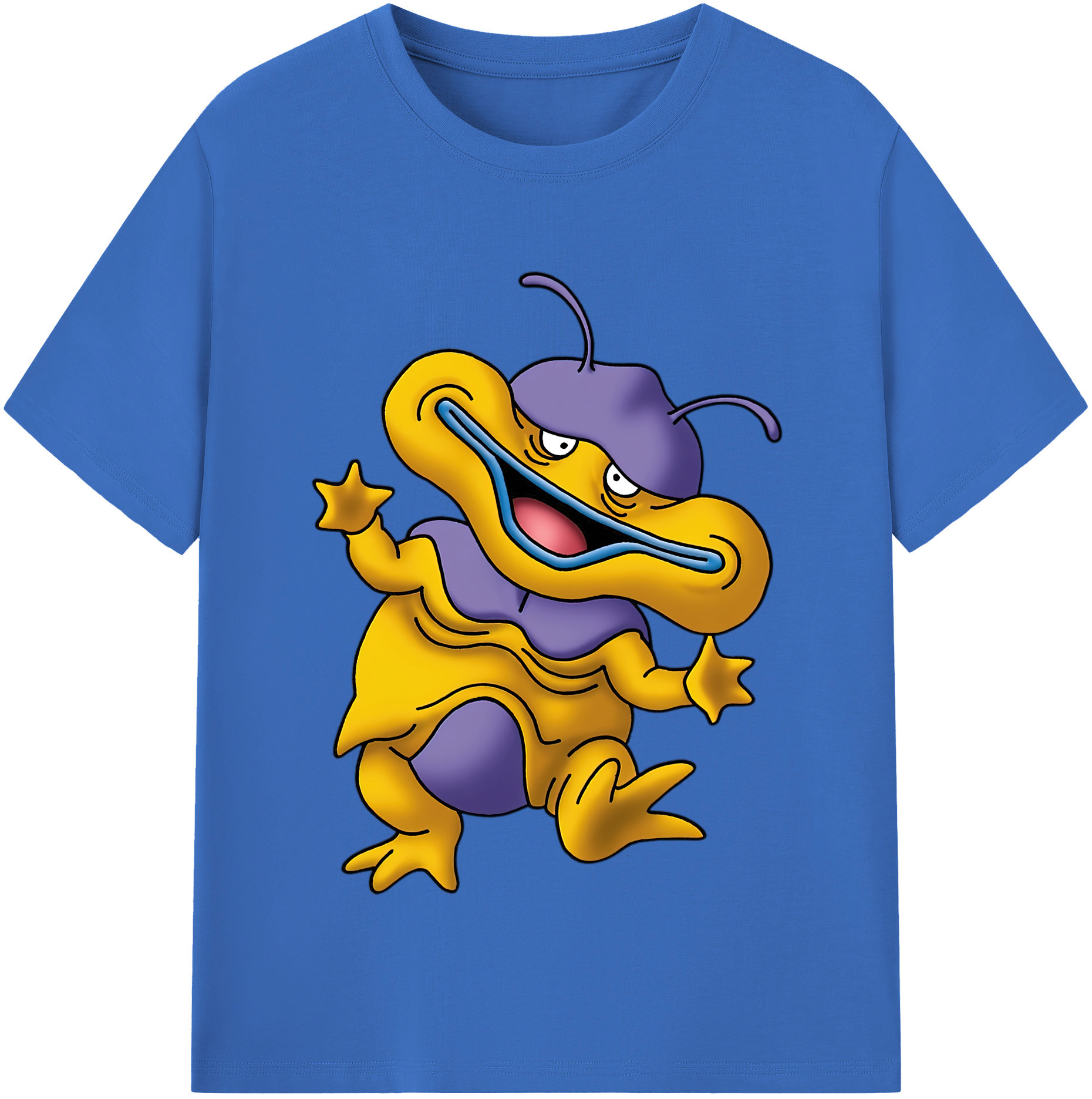 （画像用） ドラゴンクエスト Doragon Kuesuto Dragon Quest 綿100％半袖Tシャツ（フロントプリント）