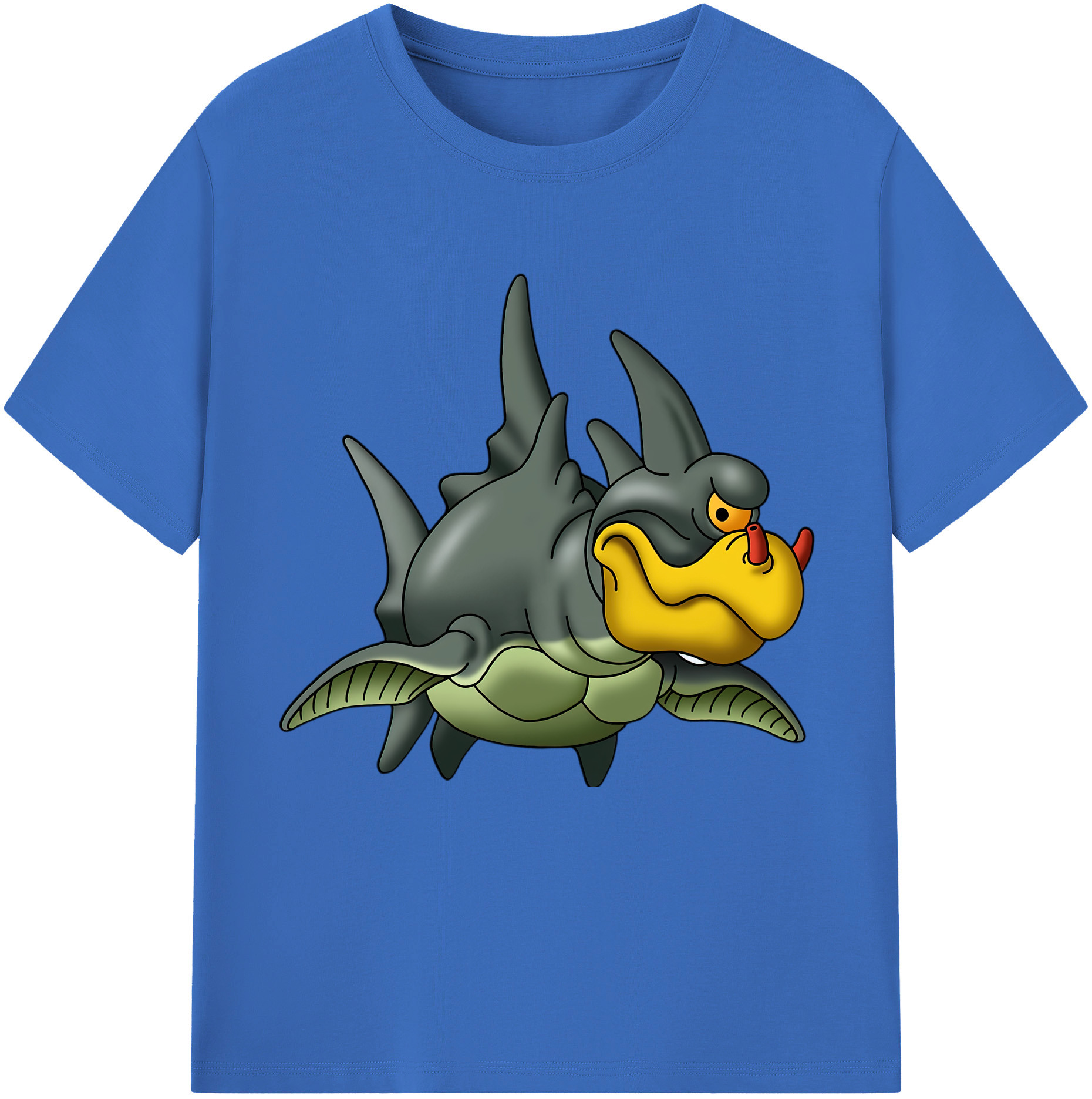 （画像用） ドラゴンクエスト Doragon Kuesuto Dragon Quest 綿100％半袖Tシャツ（フロントプリント）