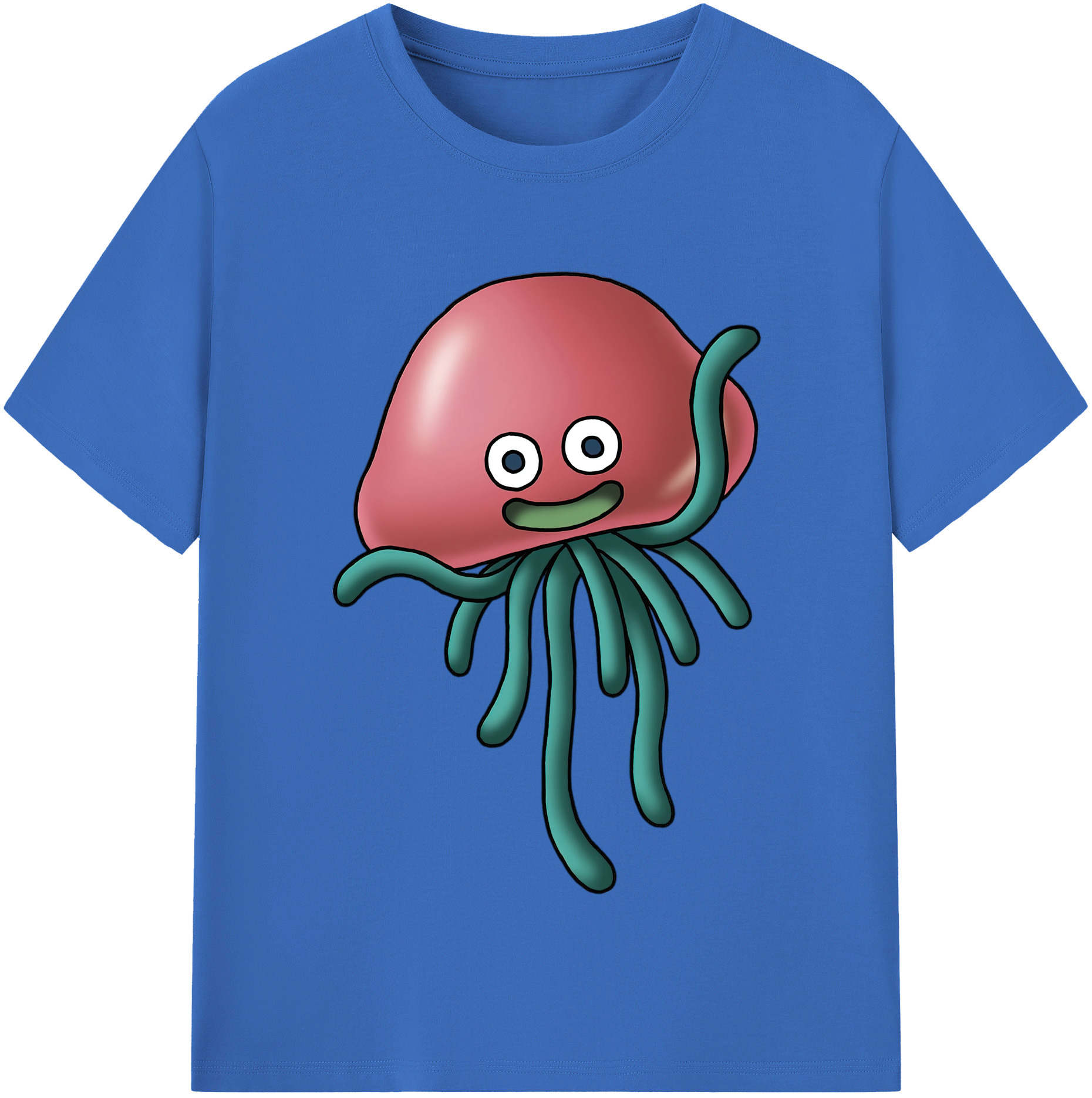 （画像用） ドラゴンクエスト Doragon Kuesuto Dragon Quest 綿100％半袖Tシャツ（フロントプリント）