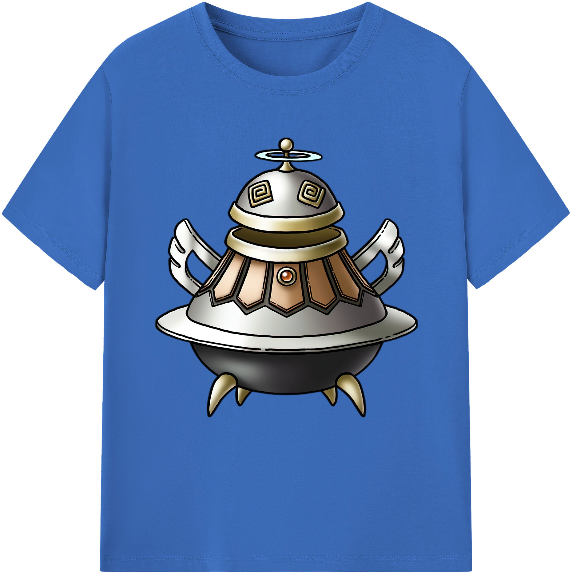 （画像用） ドラゴンクエスト Doragon Kuesuto Dragon Quest 綿100％半袖Tシャツ（フロントプリント）